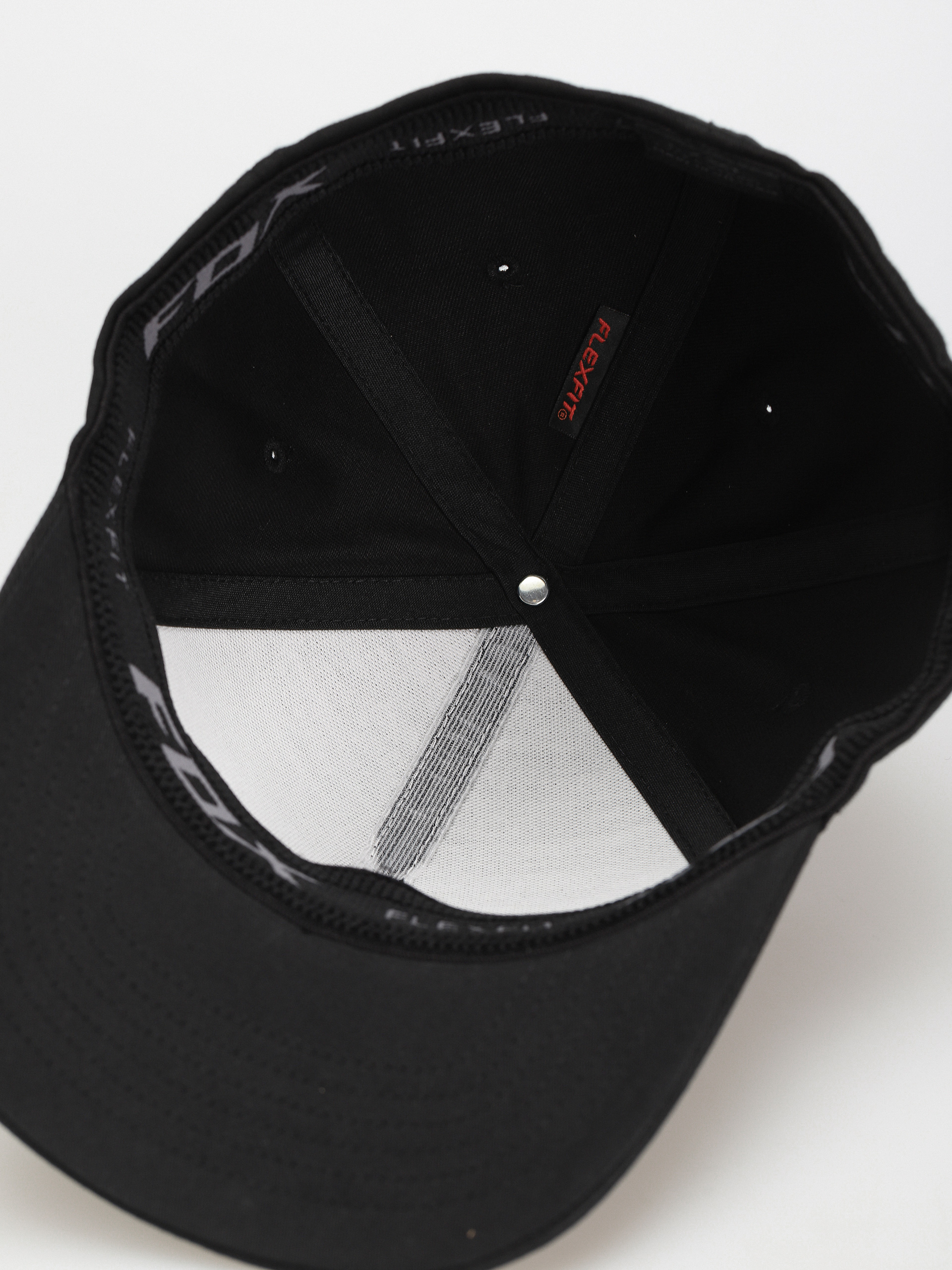 Czapka z daszkiem Fox Fox Head Flexfit (black)