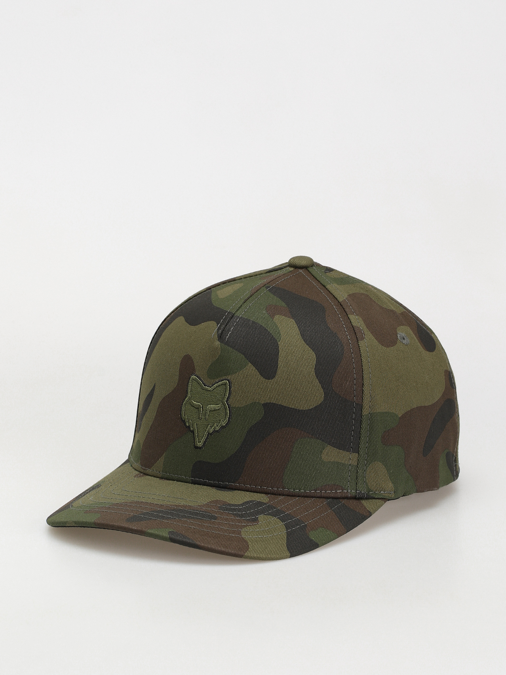 Czapka z daszkiem Fox Fox Head Flexfit (green/camo)