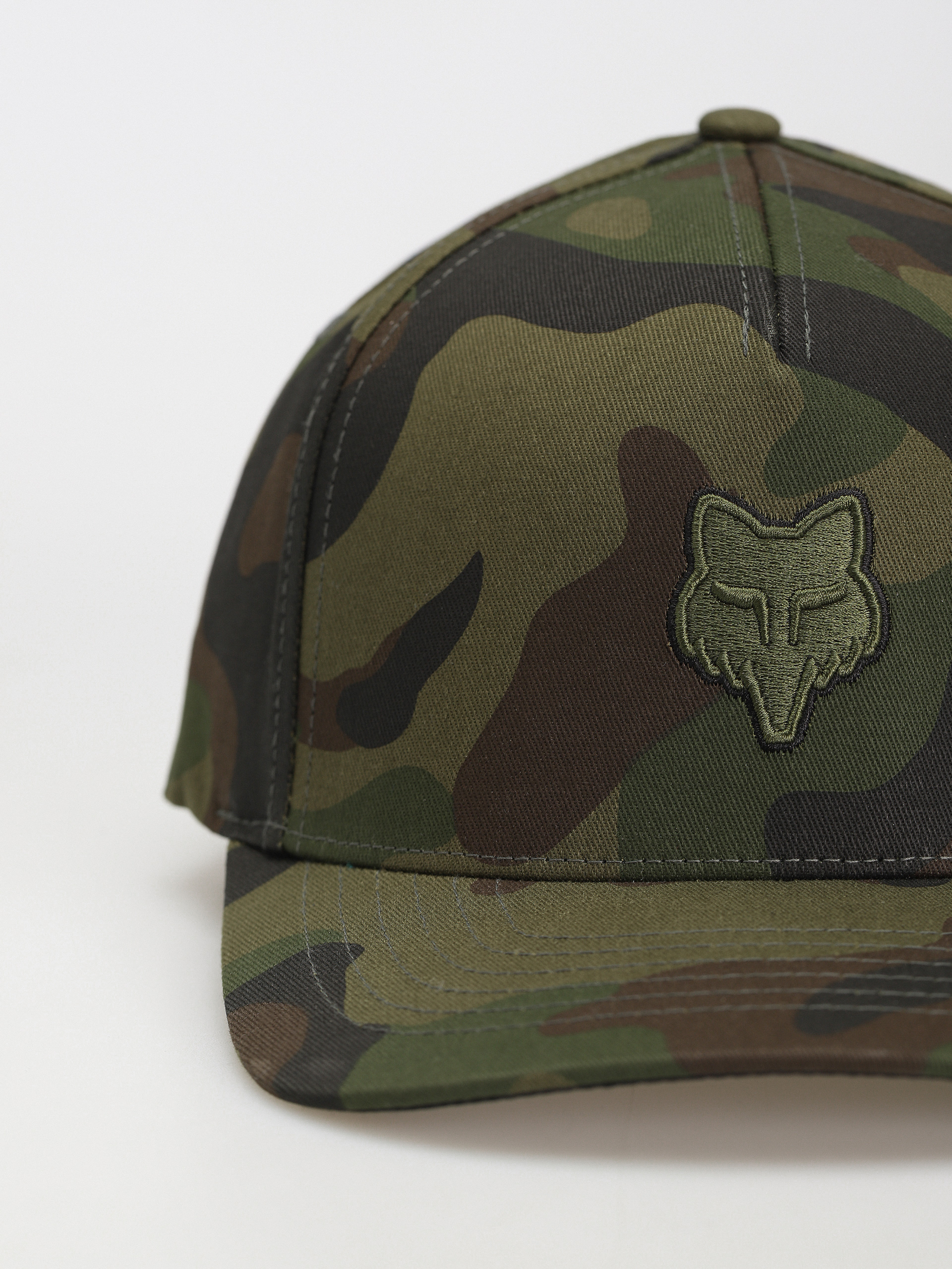 Czapka z daszkiem Fox Fox Head Flexfit (green/camo)