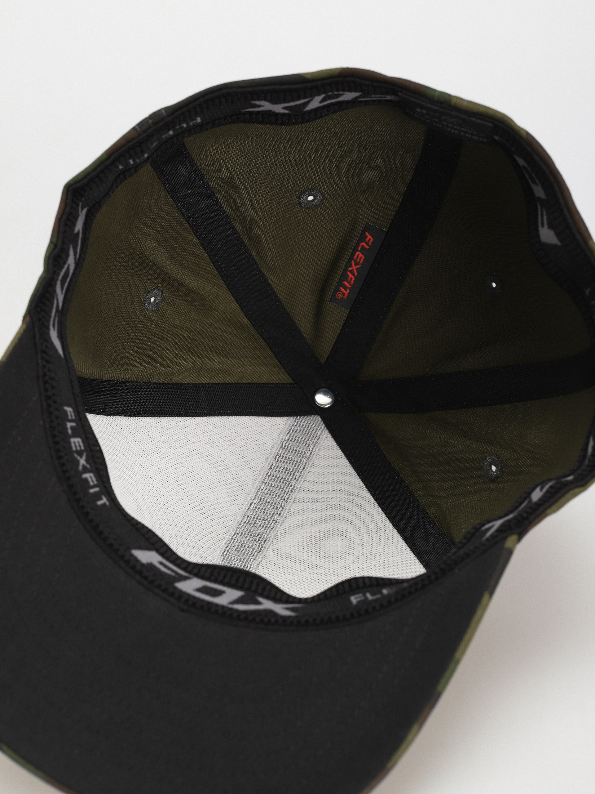 Czapka z daszkiem Fox Fox Head Flexfit (green/camo)