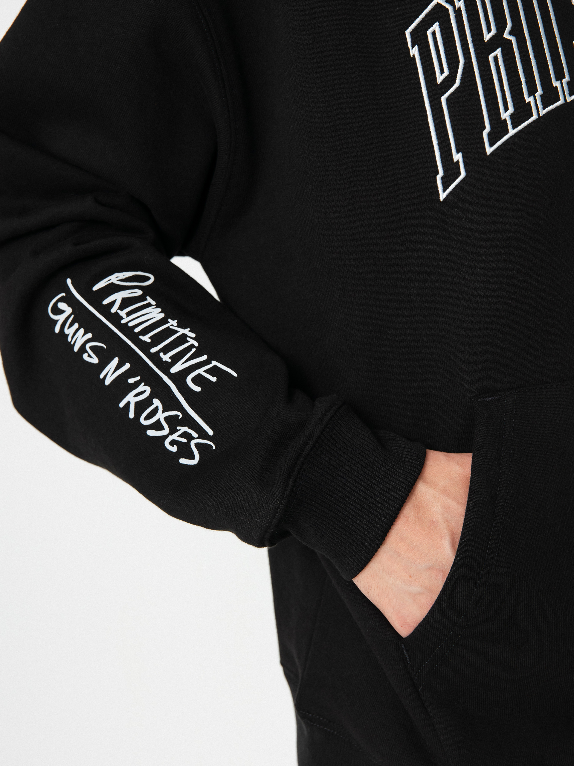 Bluza z kapturem Primitive X Guns N' Roses Estranged HD (black)