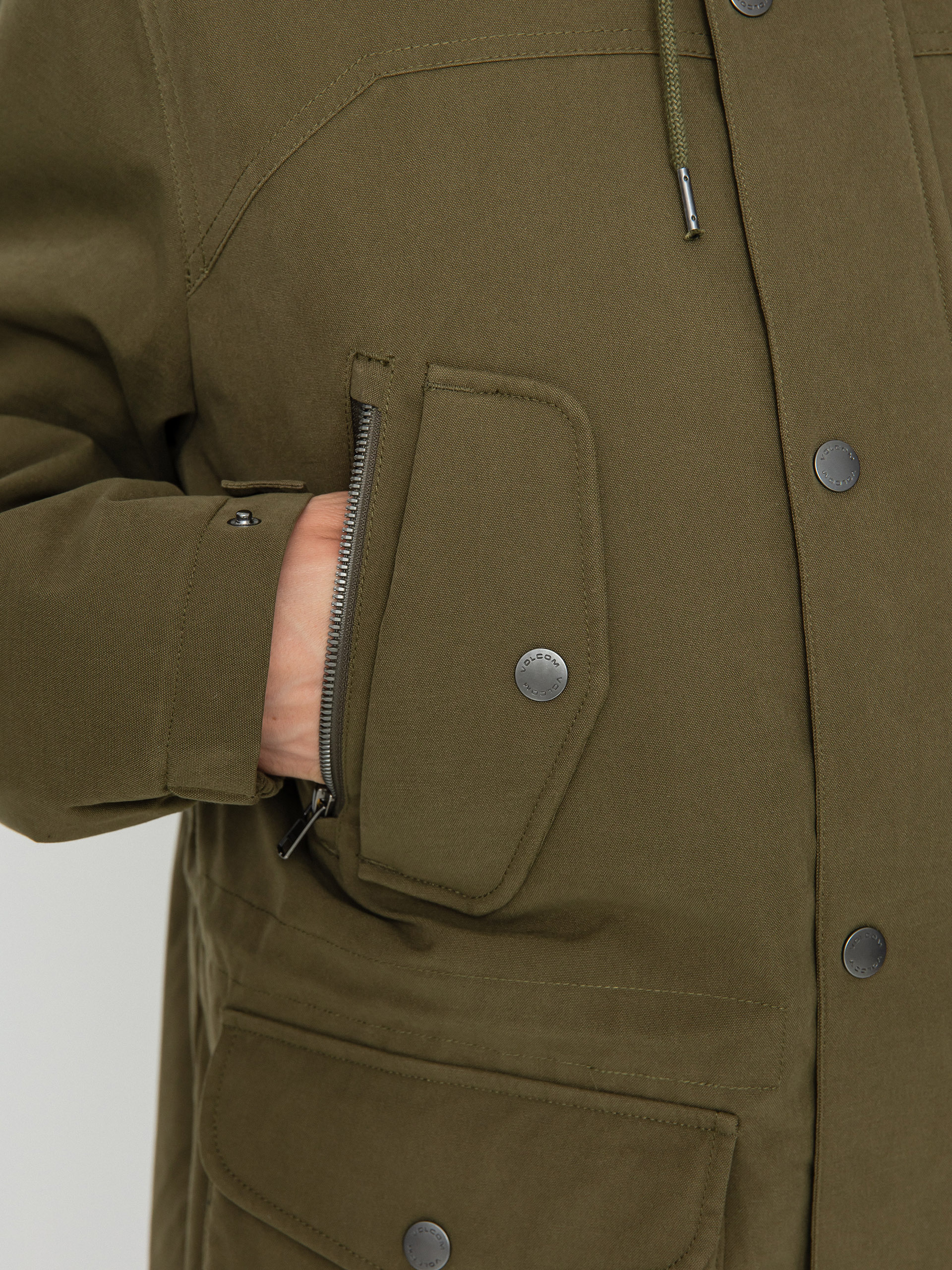 Kurtka Volcom Starget 5K Parka (military)