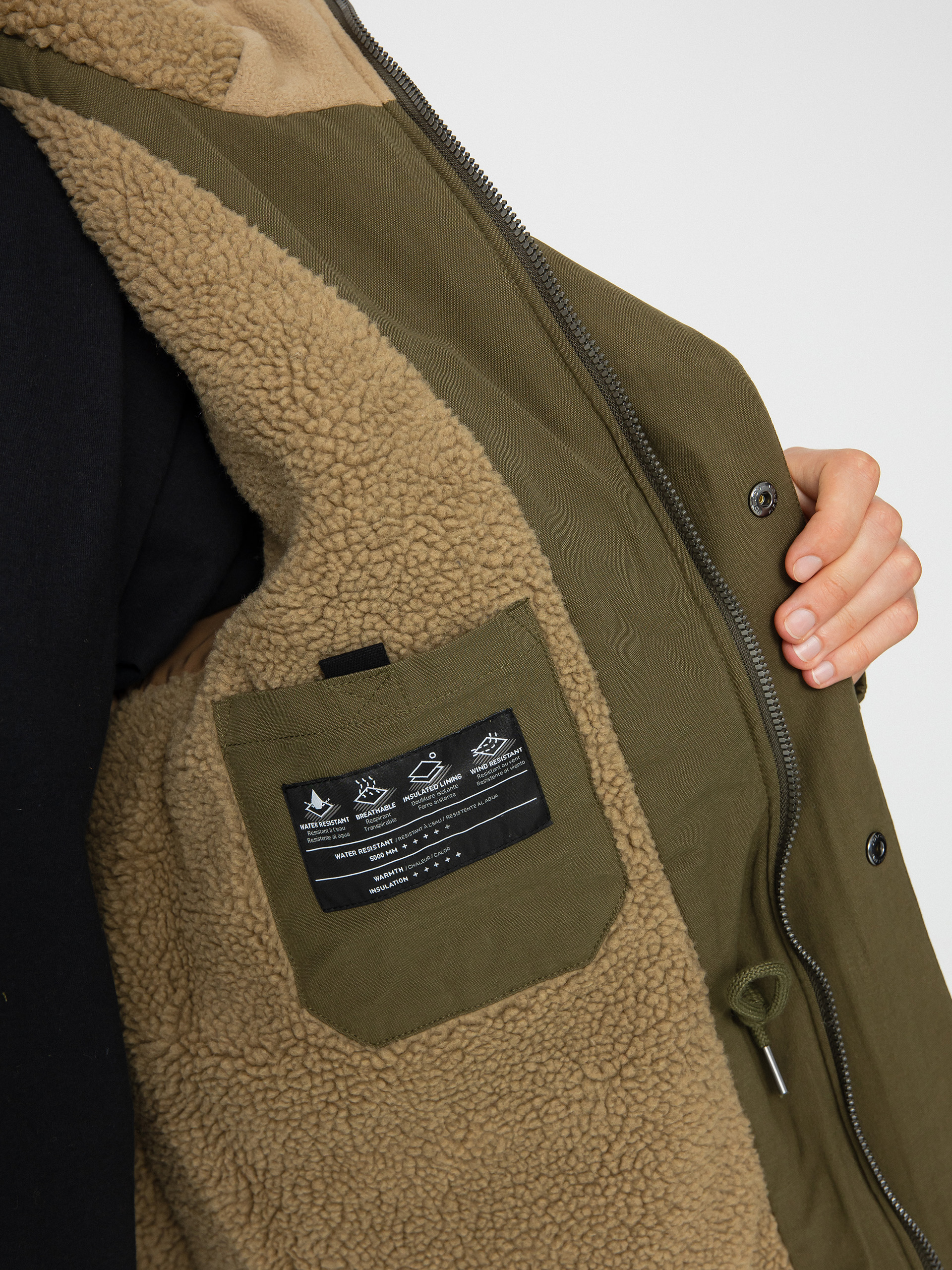 Kurtka Volcom Starget 5K Parka (military)