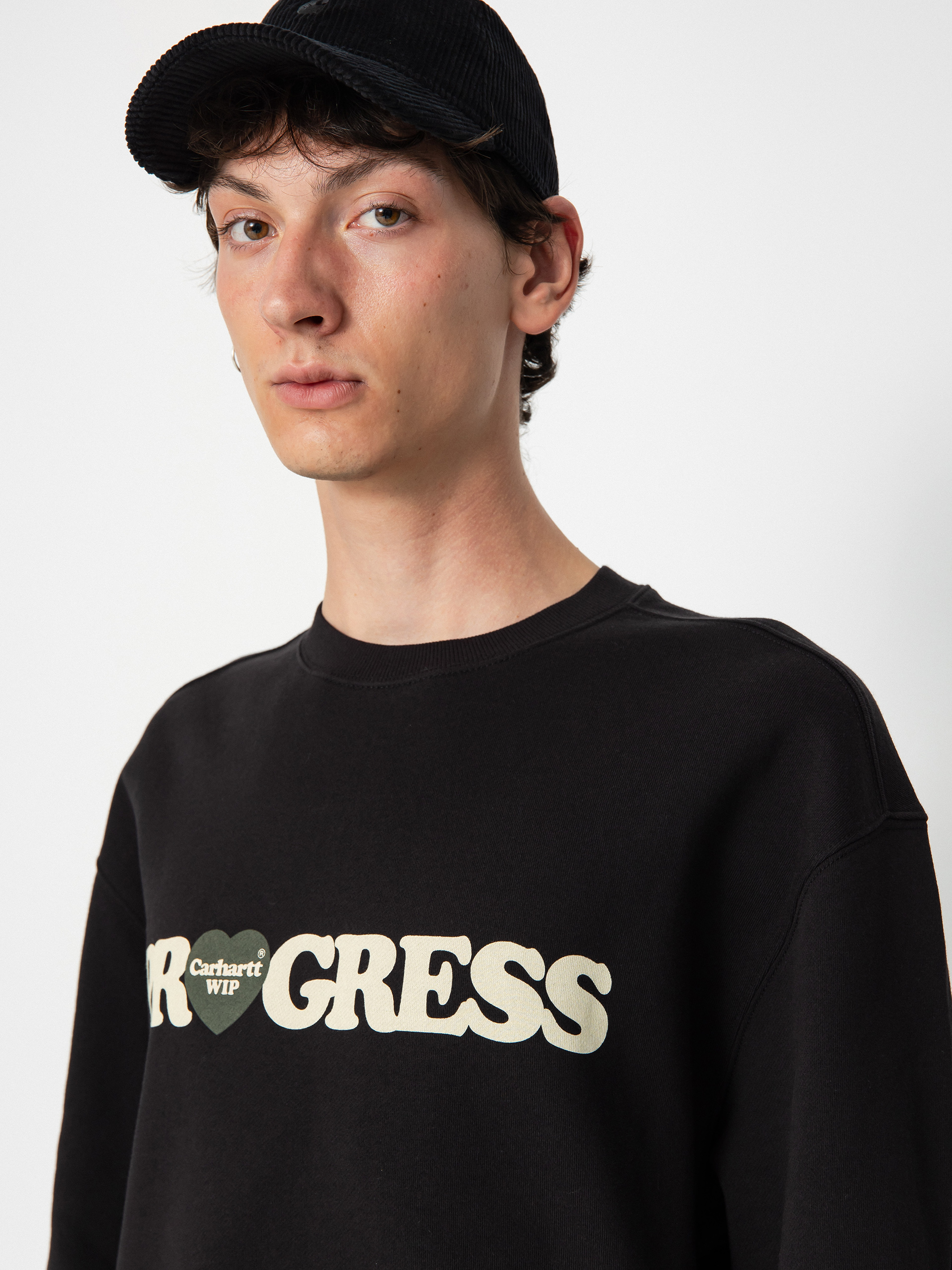 Bluza Carhartt WIP I Heart Progress (black)