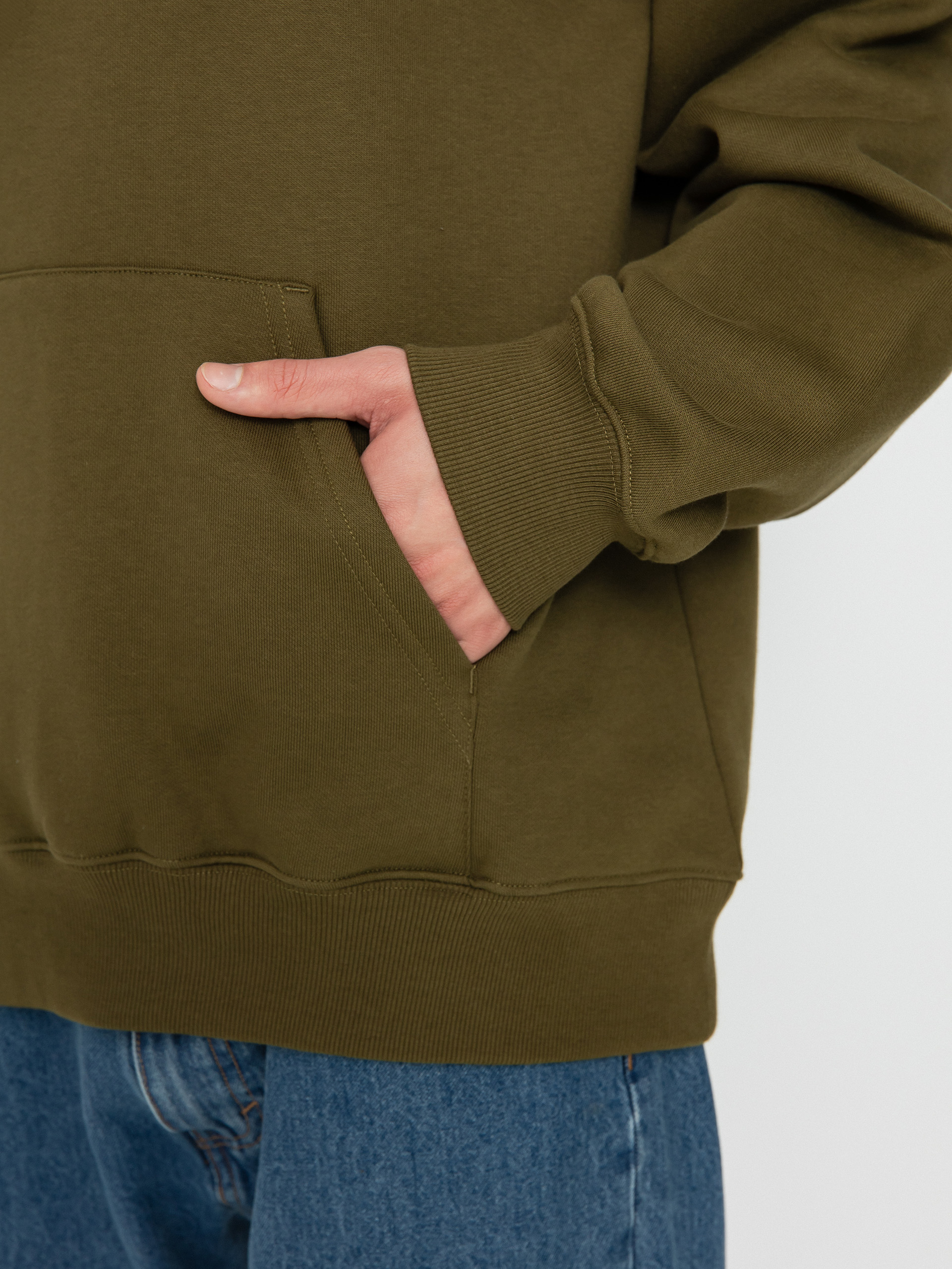 Bluza z kapturem Carhartt WIP Carhartt HD (highland/cassis)