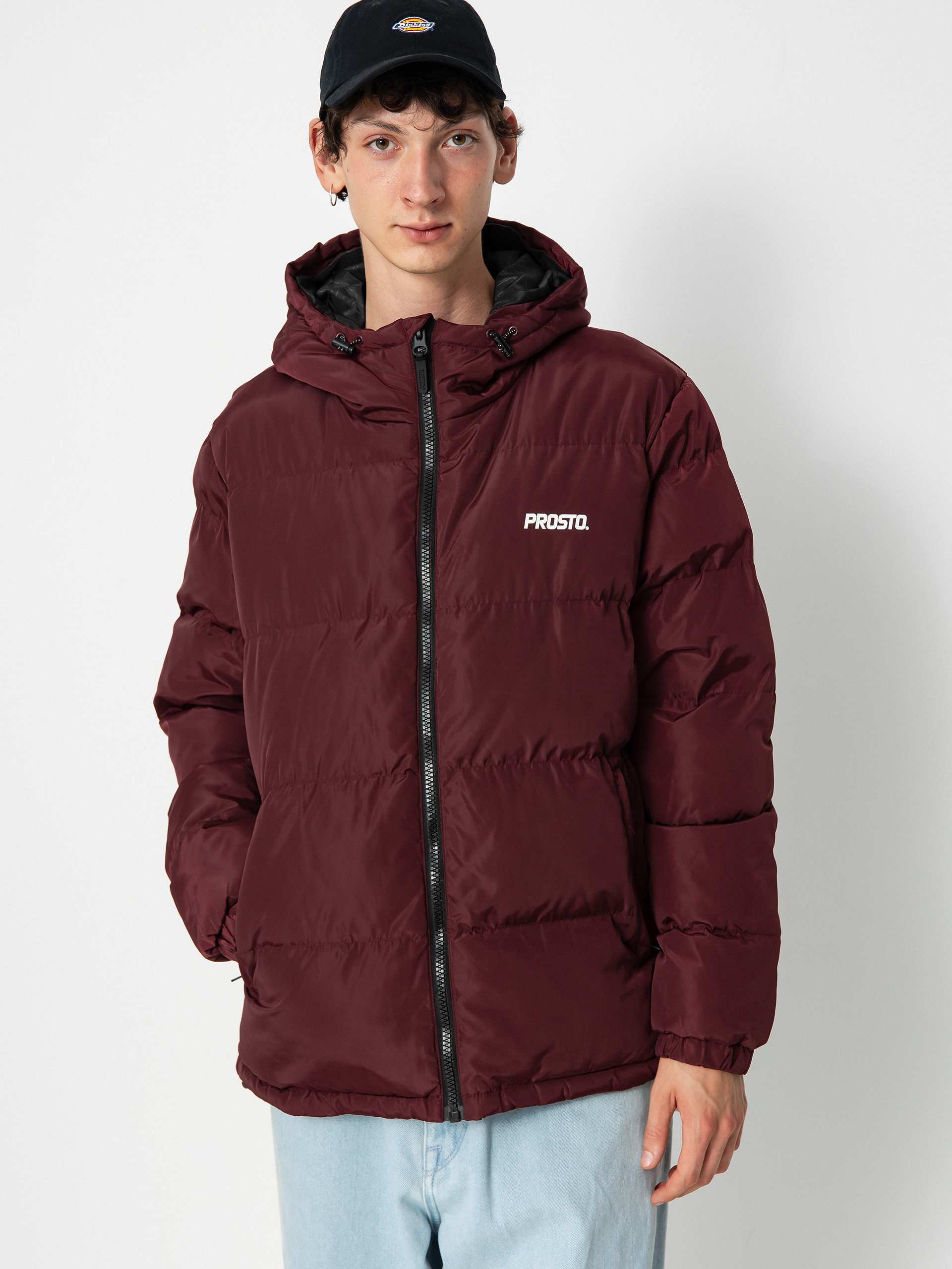Kurtka Prosto Winter Adament (burgundy)