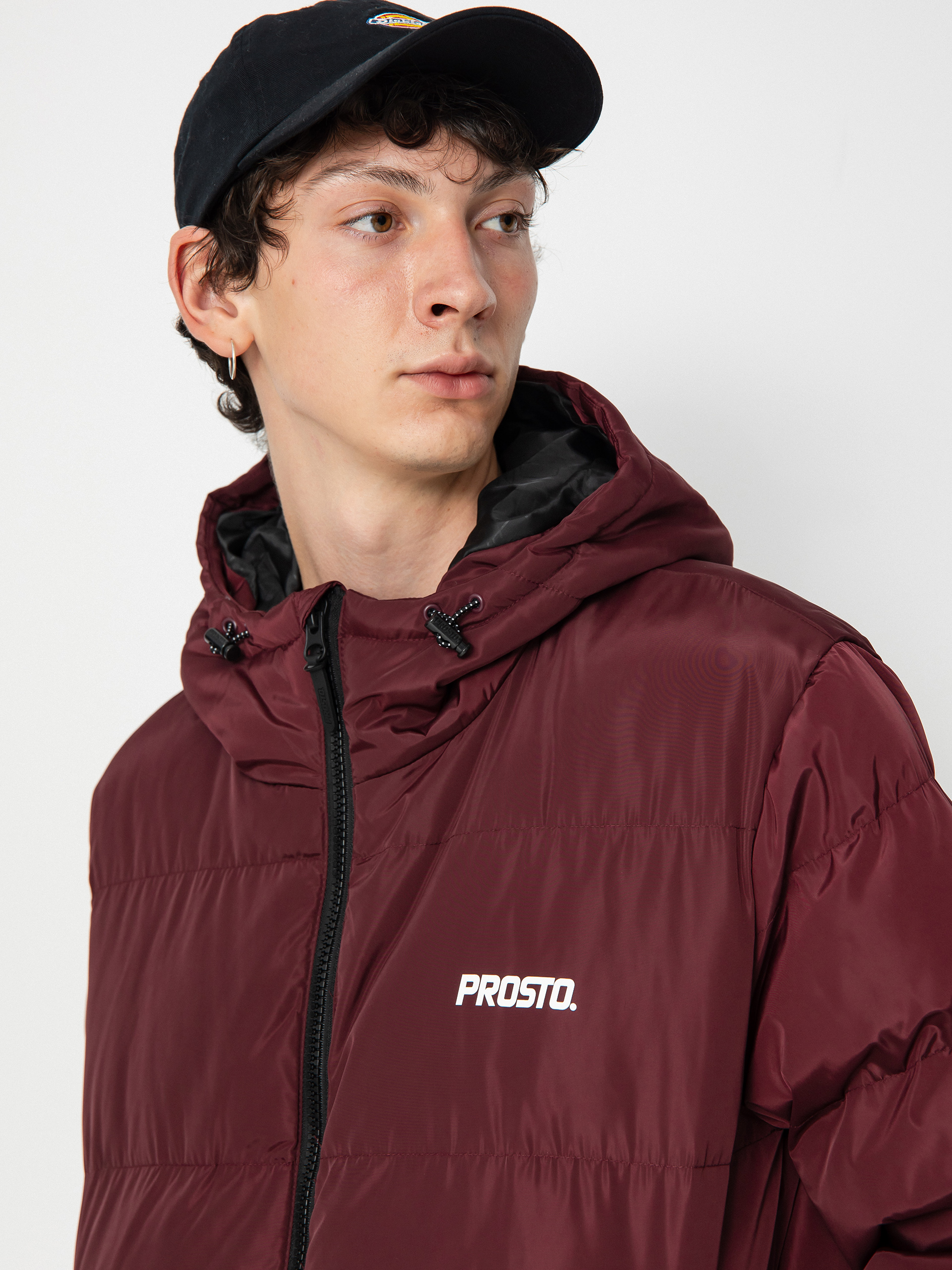 Kurtka Prosto Winter Adament (burgundy)