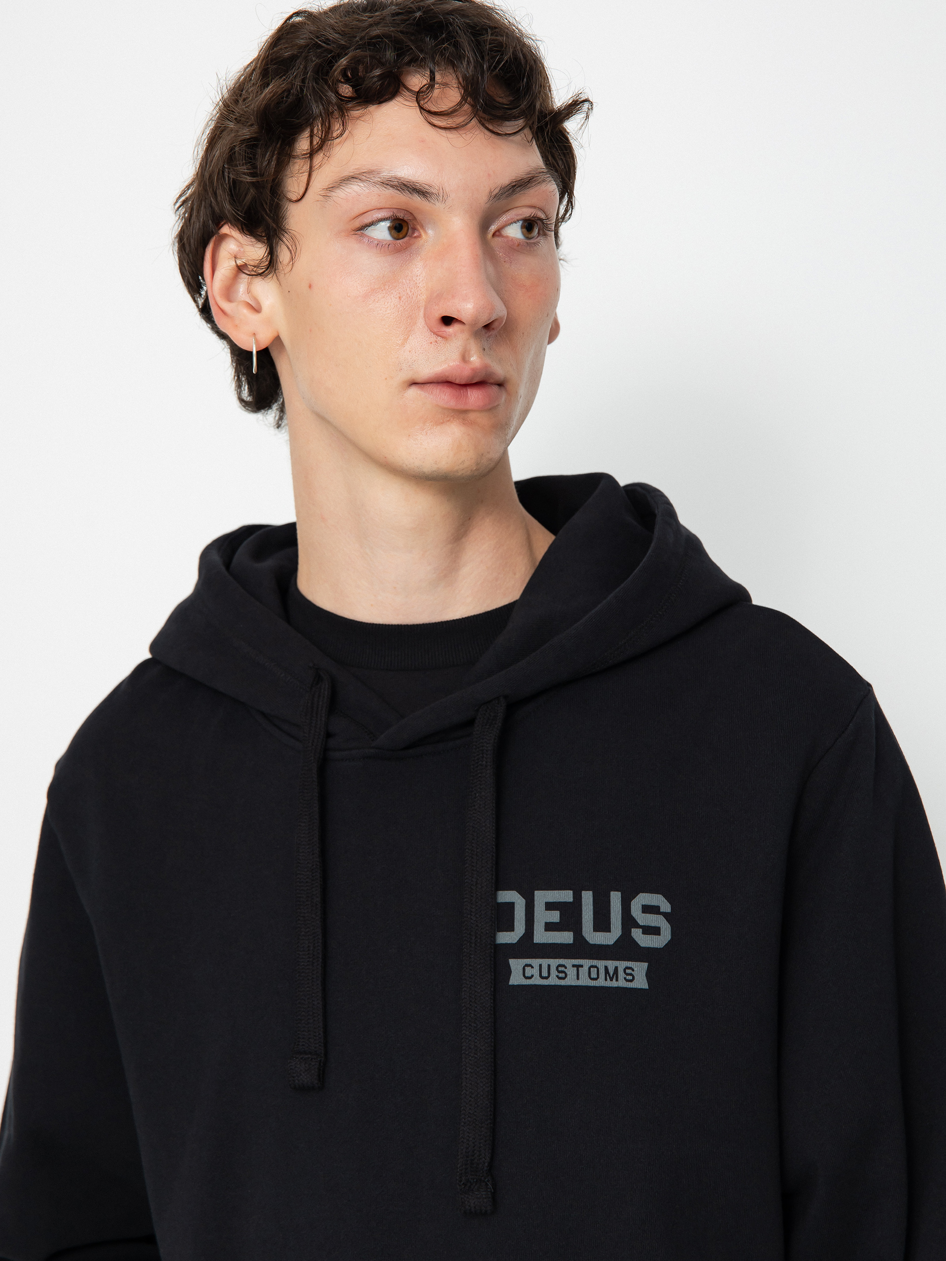 Bluza z kapturem Deus Ex Machina Billy HD (black)