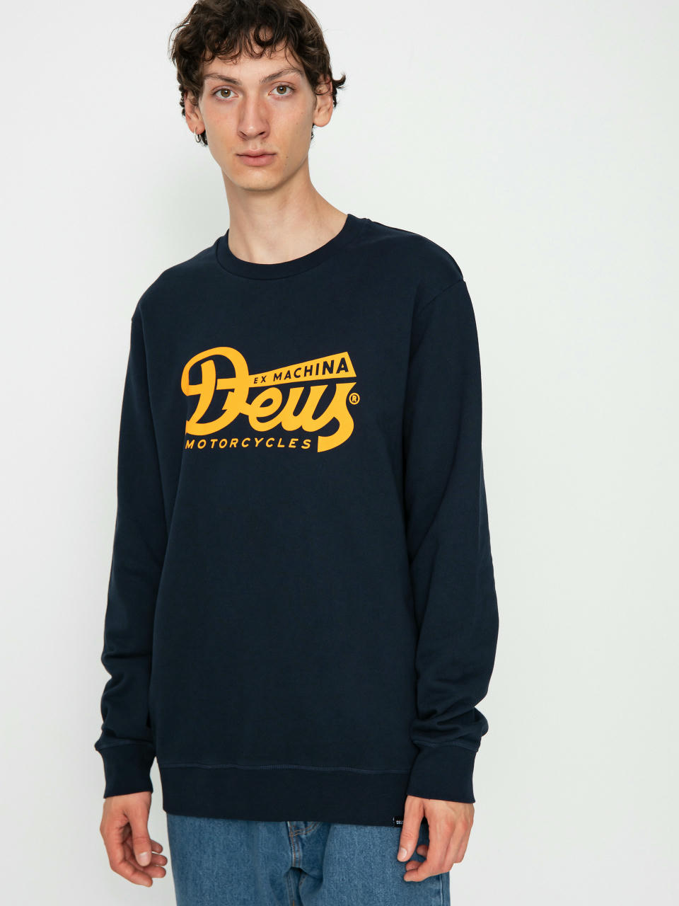 Bluza Deus Ex Machina Relief Crew (navy)