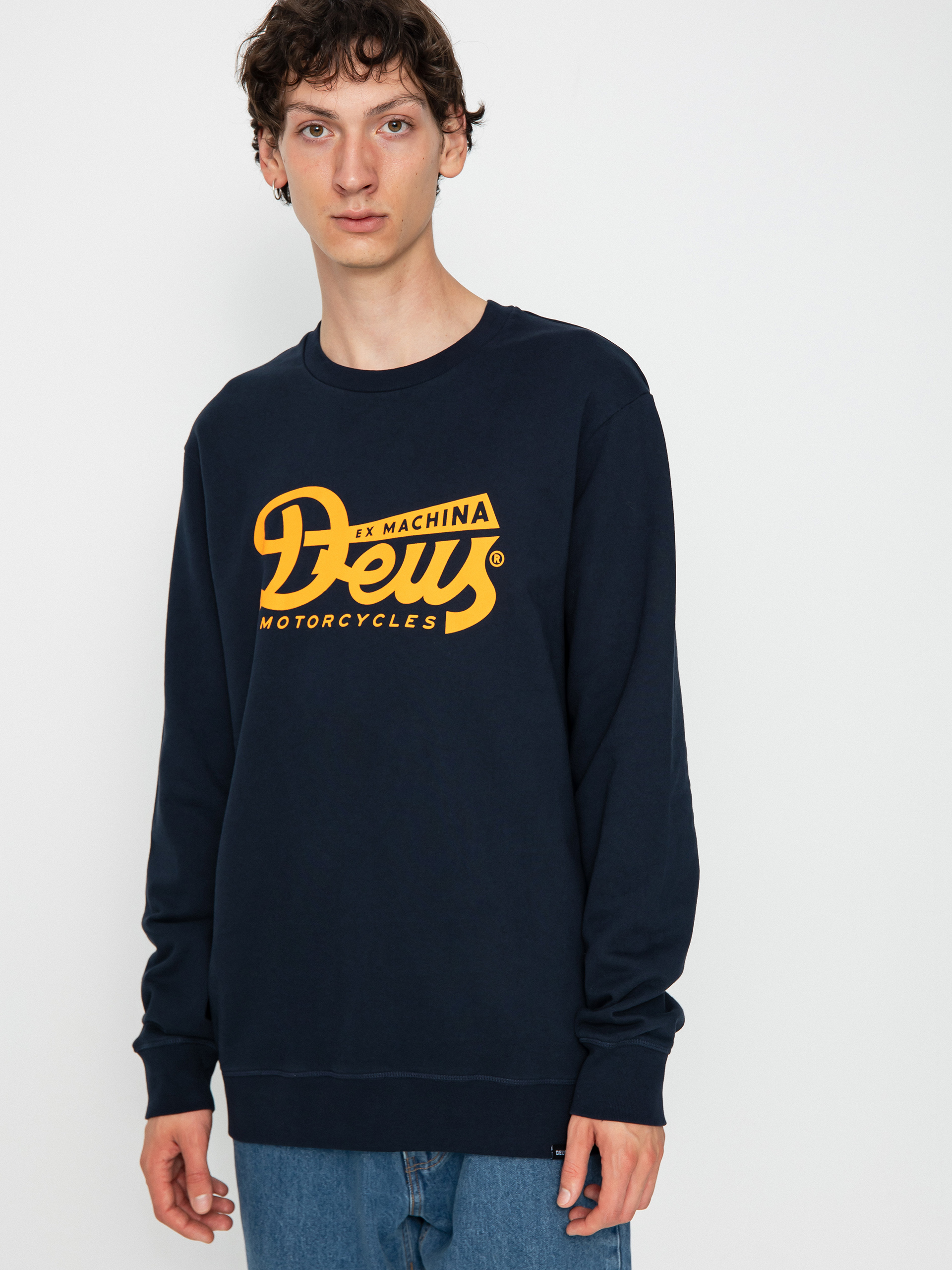 Bluza Deus Ex Machina Relief Crew (navy)