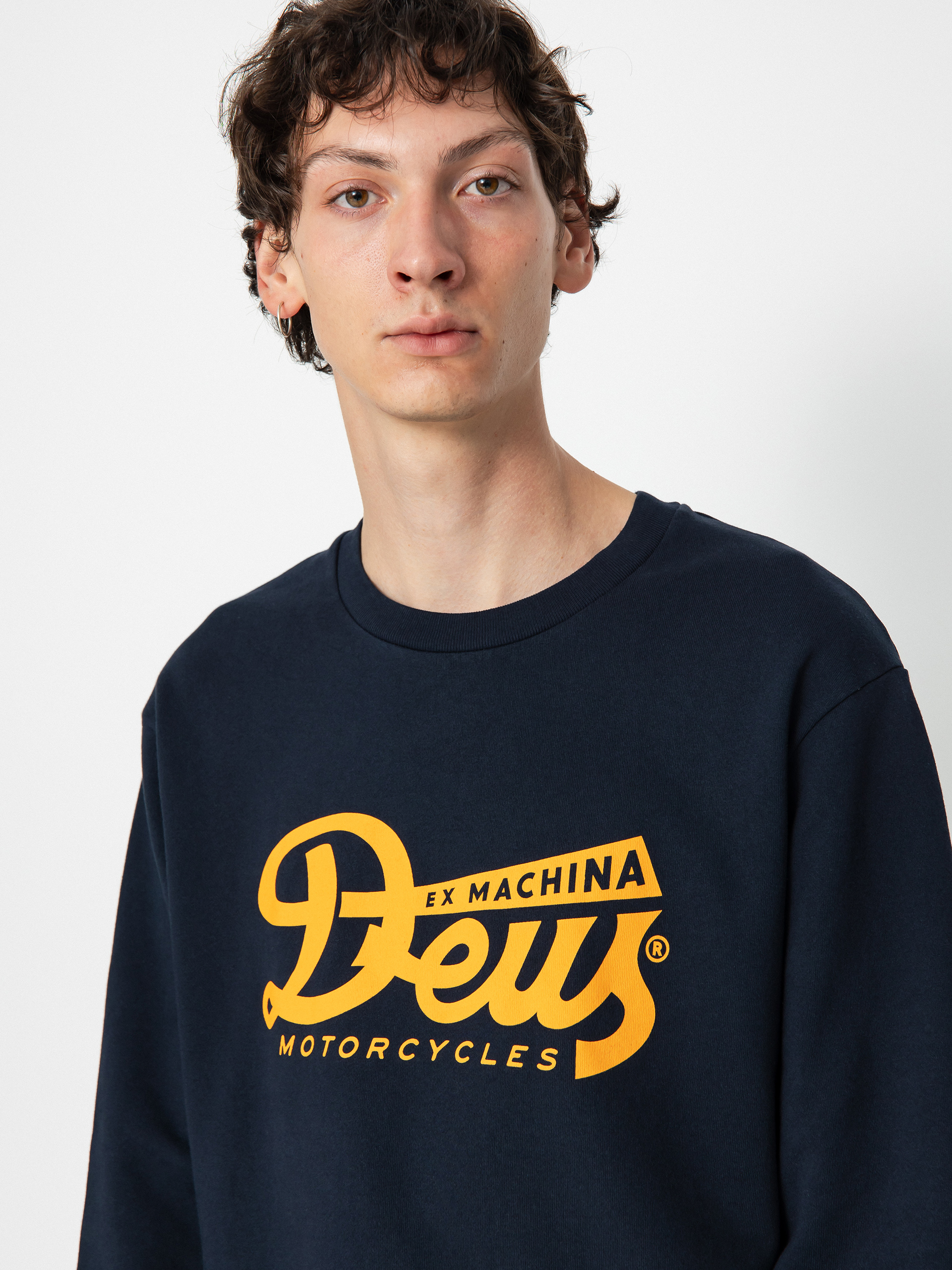Bluza Deus Ex Machina Relief Crew (navy)