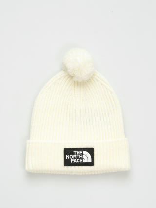 Czapka zimowa The North Face Tnf Logo Box Pom (gardenia white)