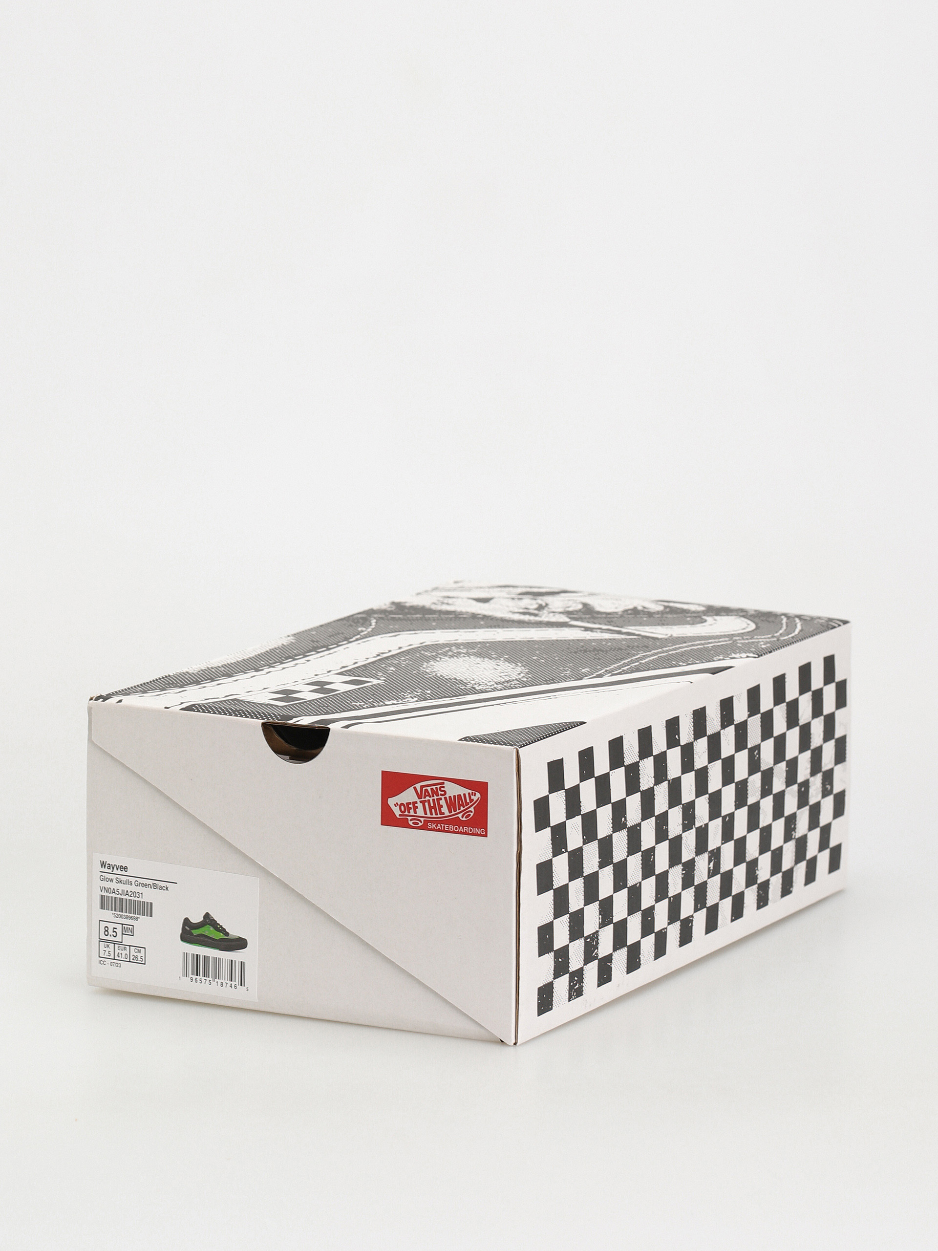 Buty Vans Wayvee (glow skulls green/black)