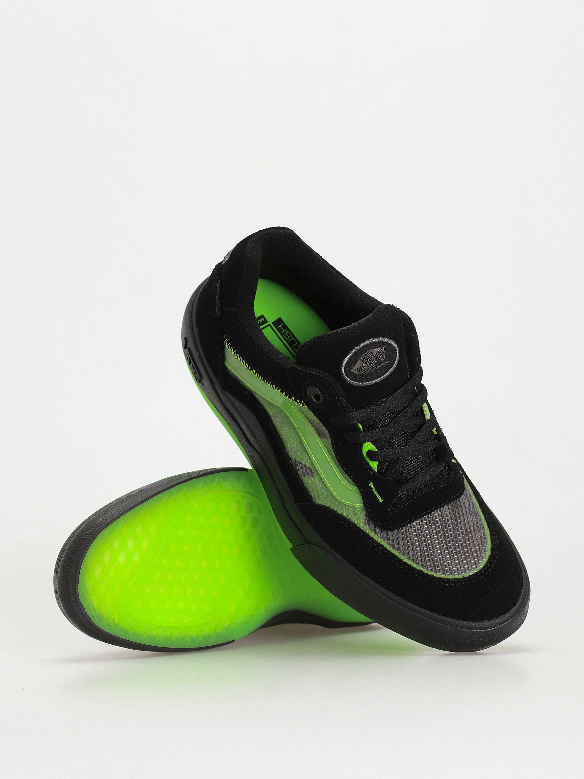 Buty Vans Wayvee (glow skulls green/black)