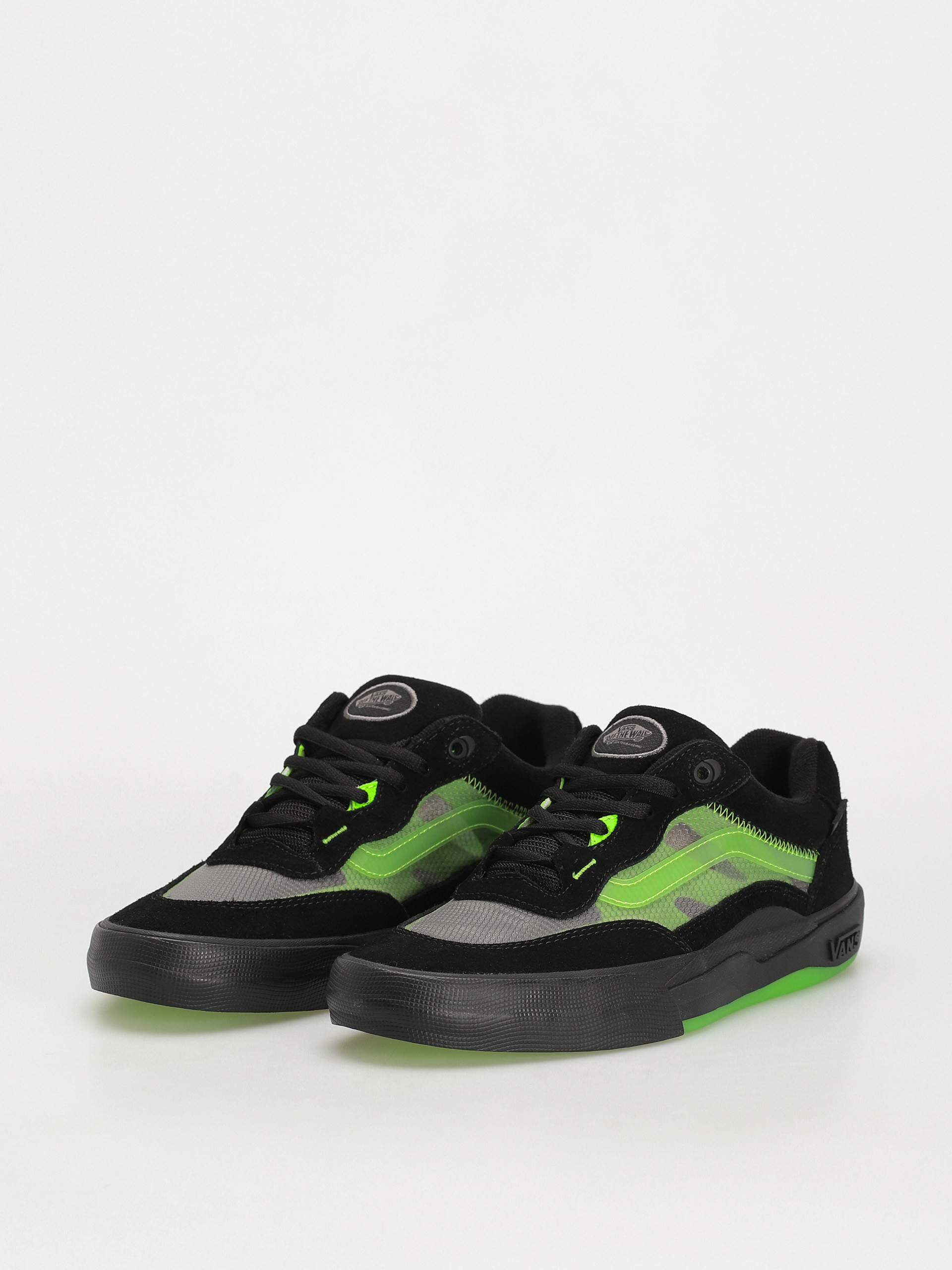 Buty Vans Wayvee (glow skulls green/black)