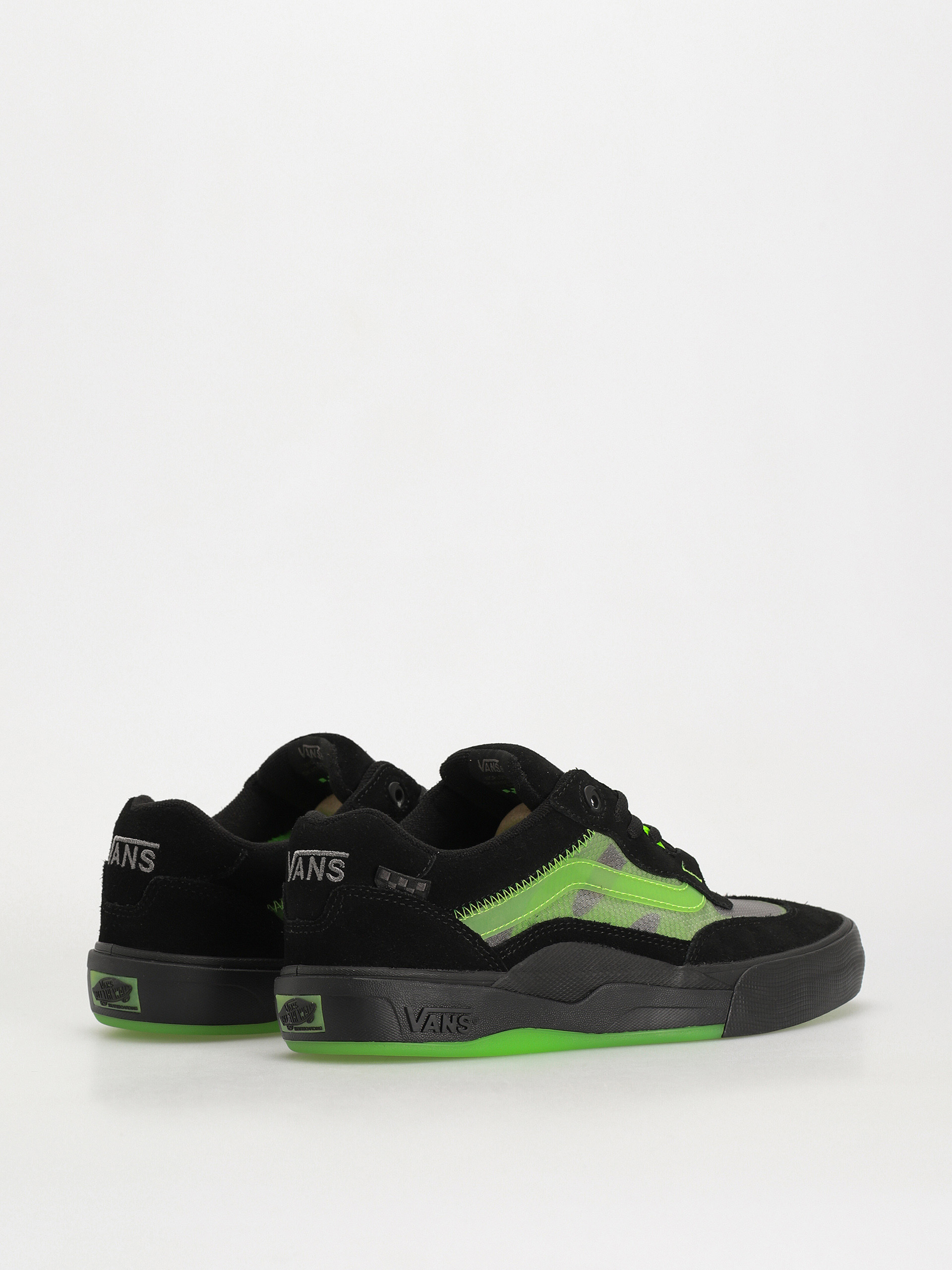 Buty Vans Wayvee (glow skulls green/black)