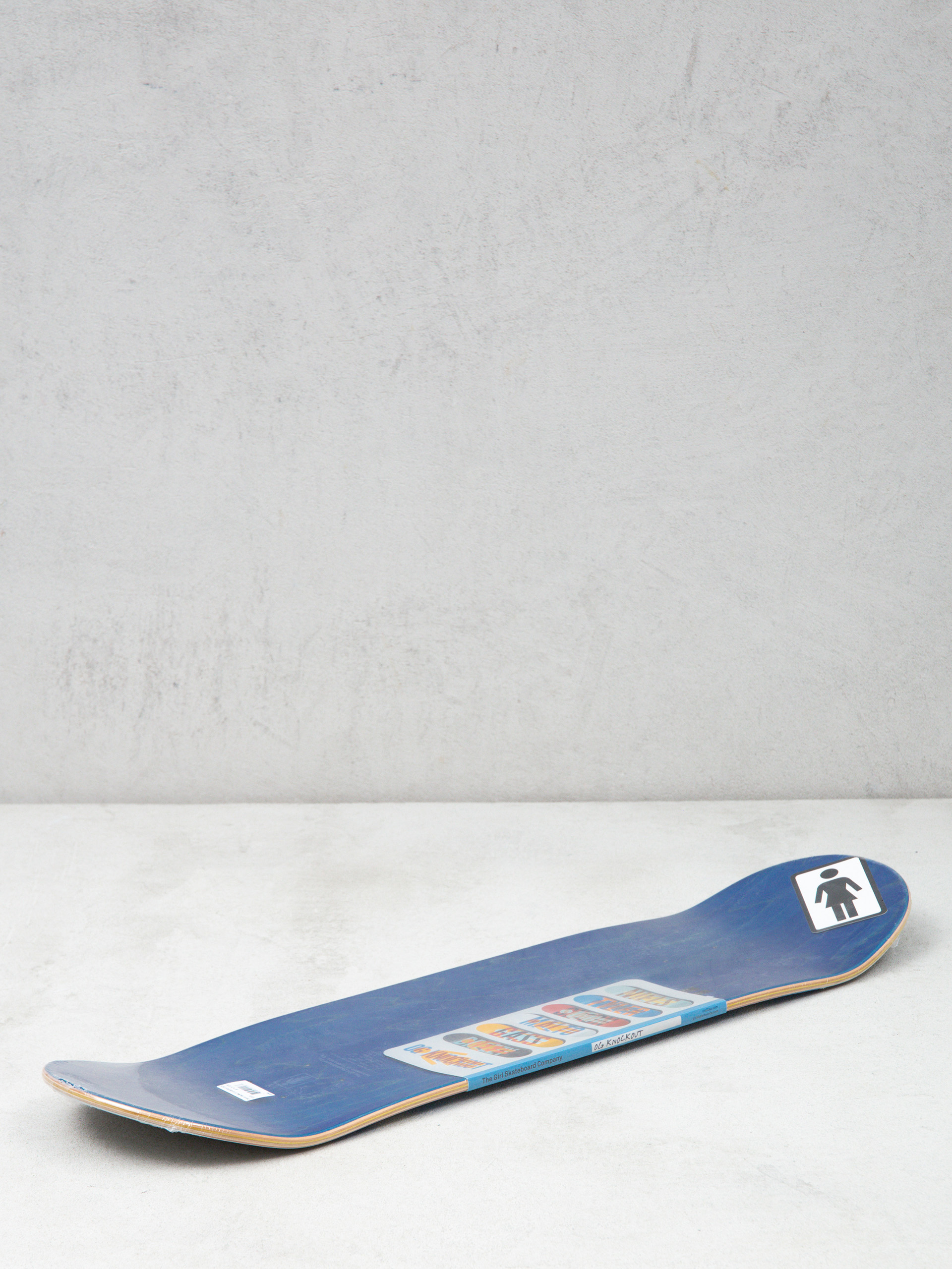 Deck Girl Skateboard Malto Og Knockout (white)