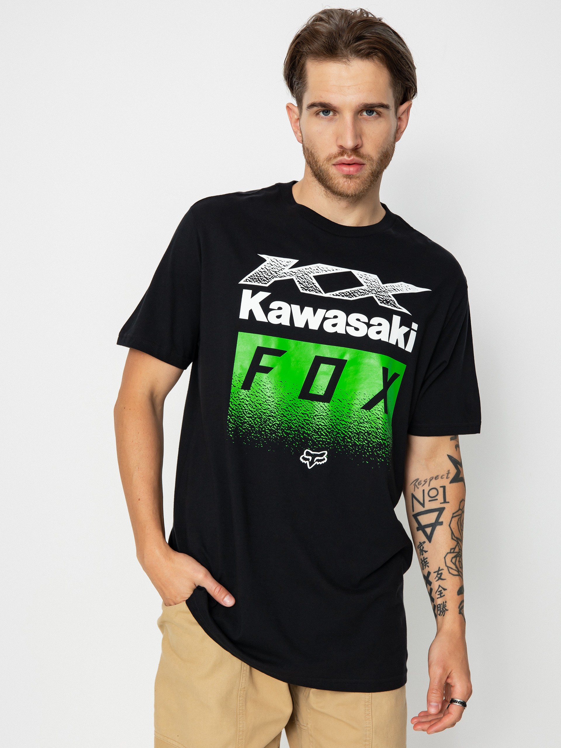 T-shirt Fox Fox X Kawi (black)