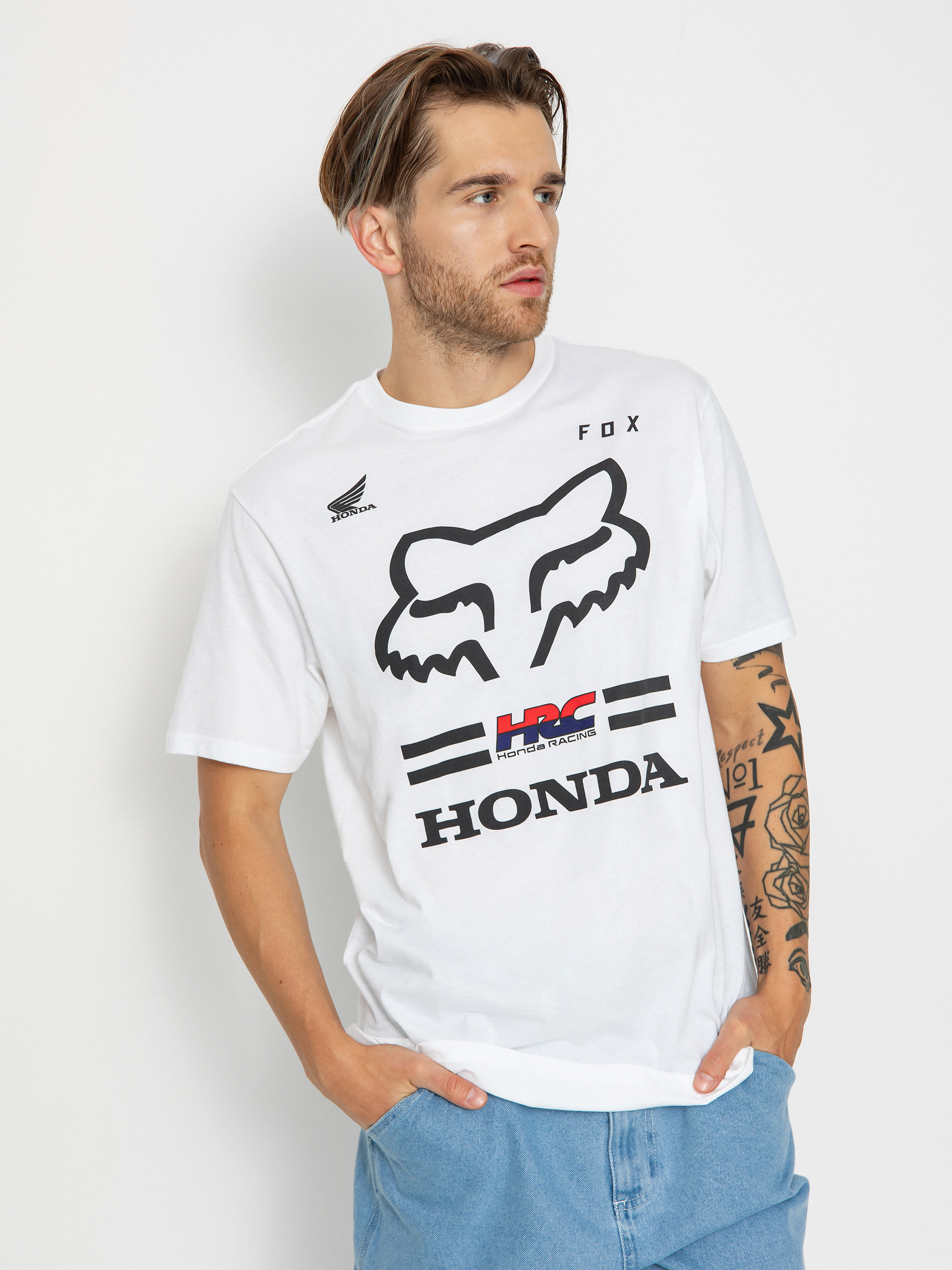 T-shirt Fox Fox X Honda II (optic/white)
