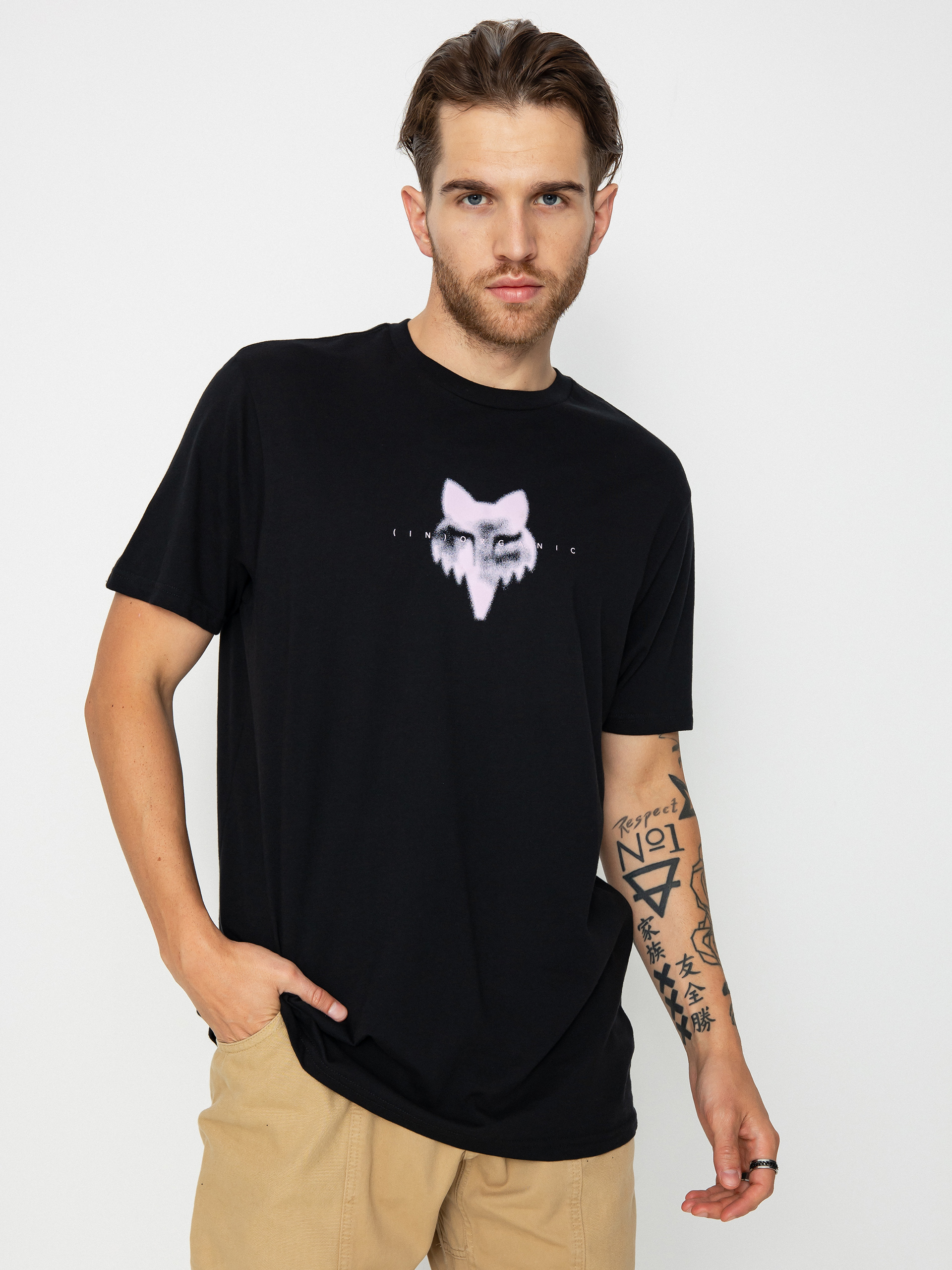 T-shirt Fox Inorganic (black)