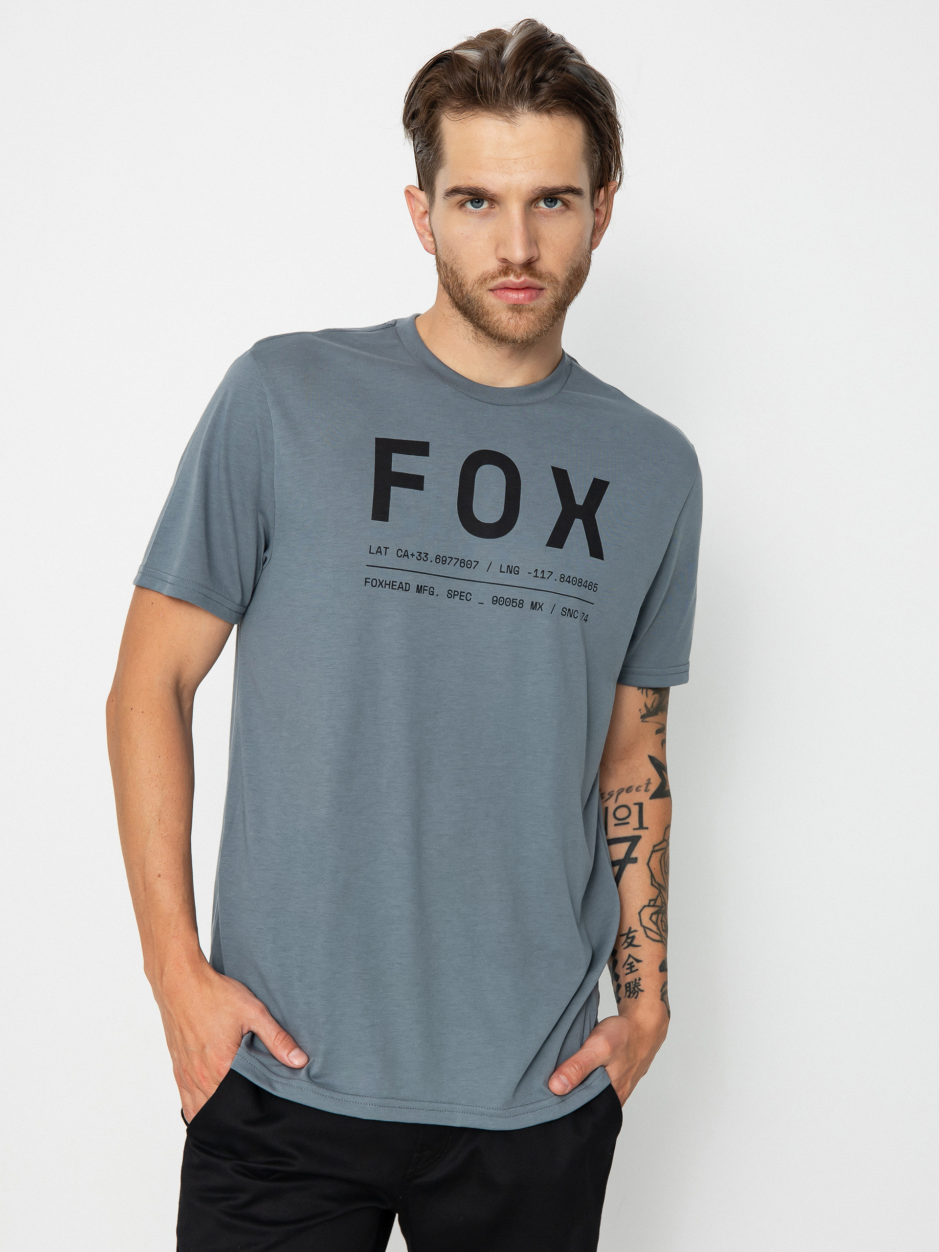 Тениска Fox Nontop Tech (citadel)