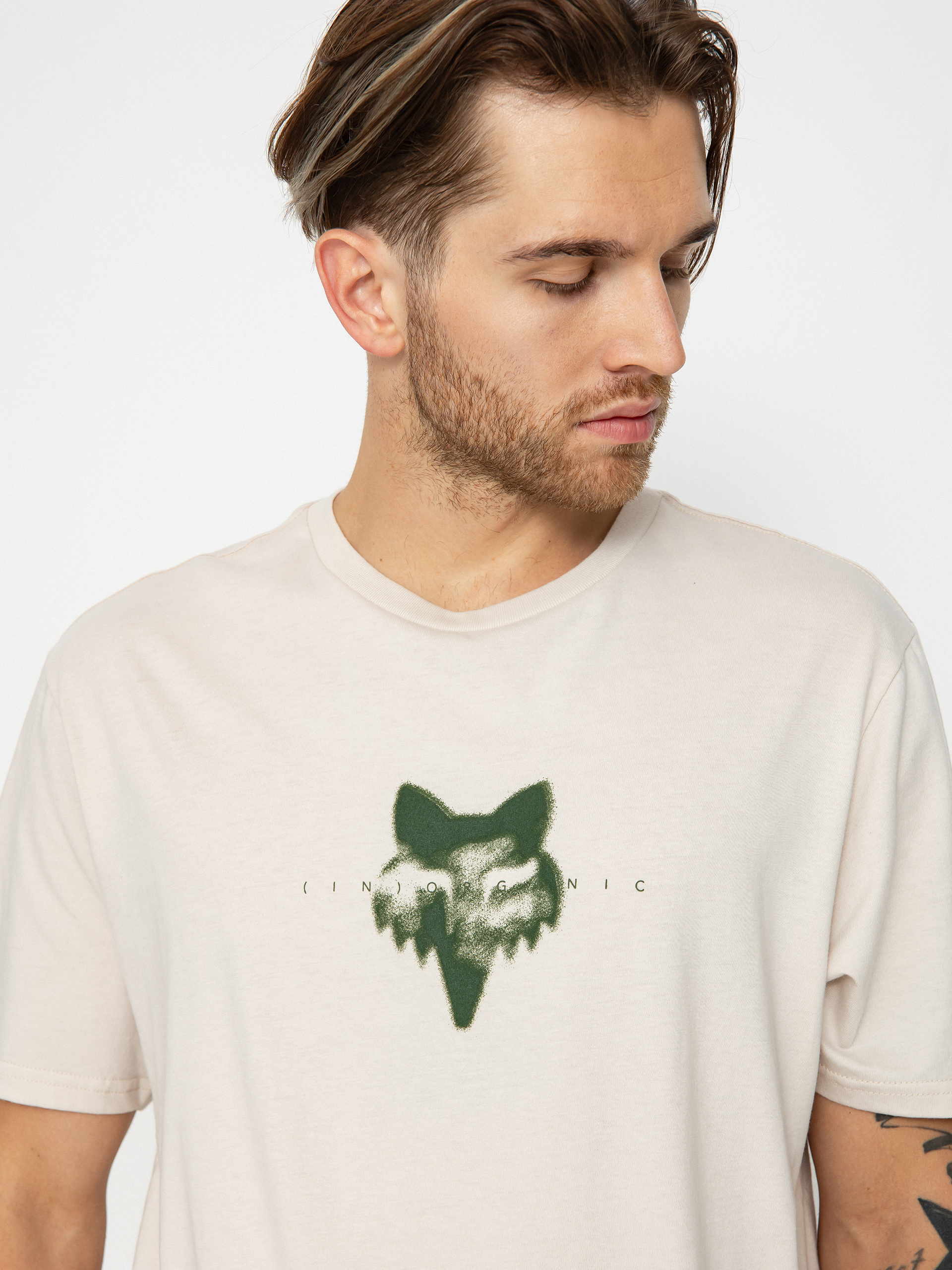 T-shirt Fox Inorganic (vintage/white)