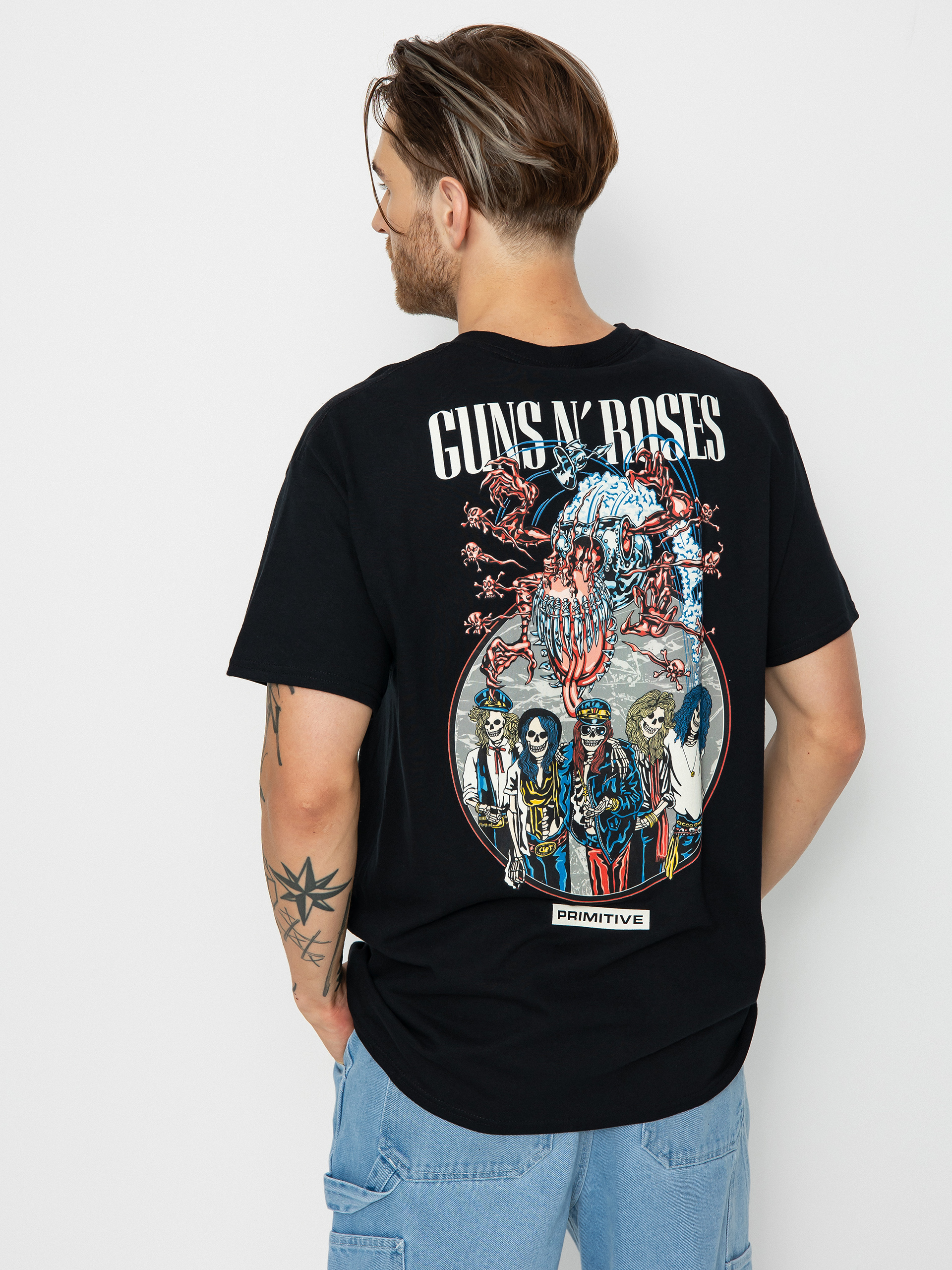 T-shirt Primitive X Guns N' Roses Robo (black)