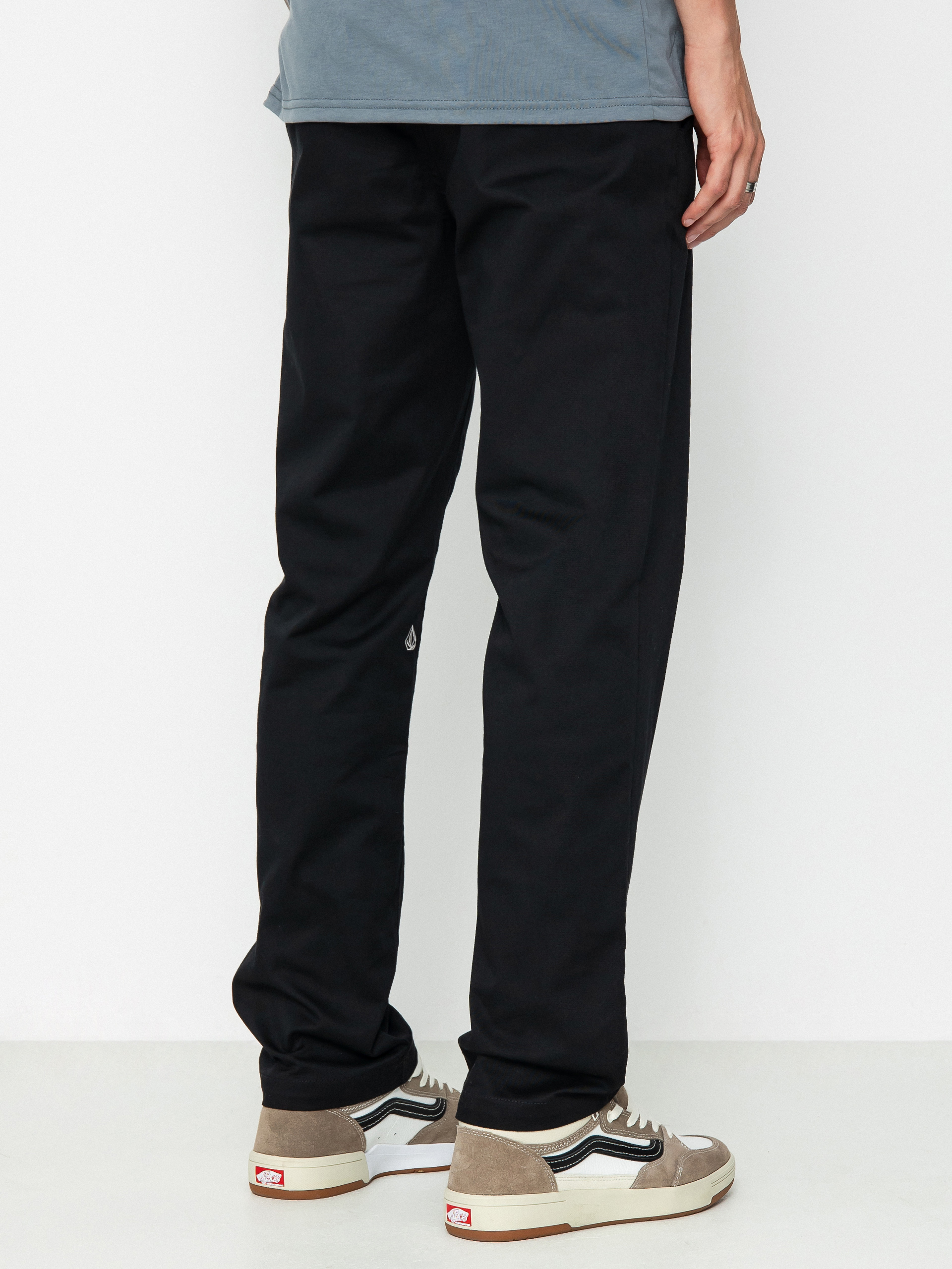 Spodnie Volcom Frickin Regular Stretch (black)