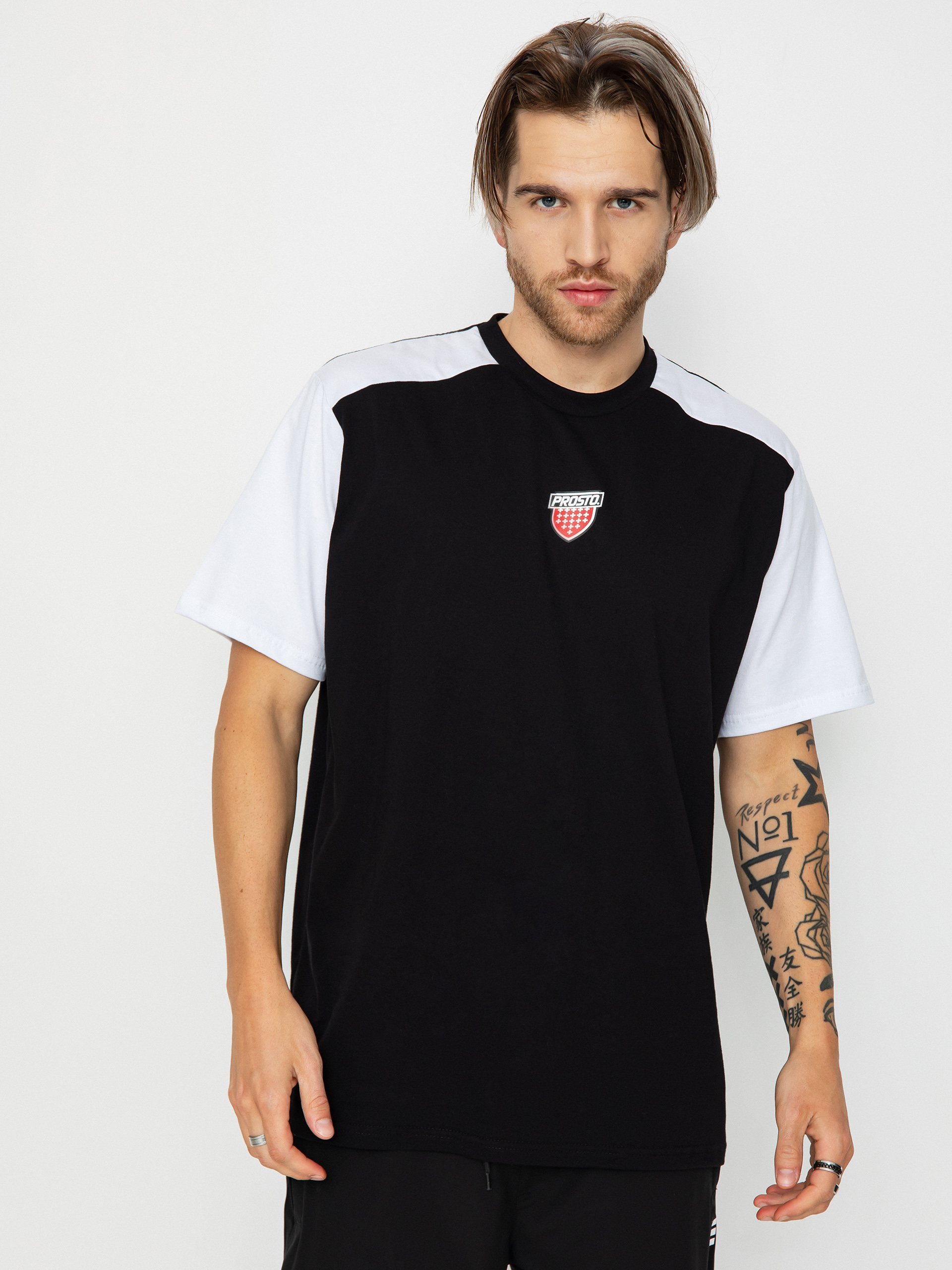 Тениска Prosto Tekno (black)