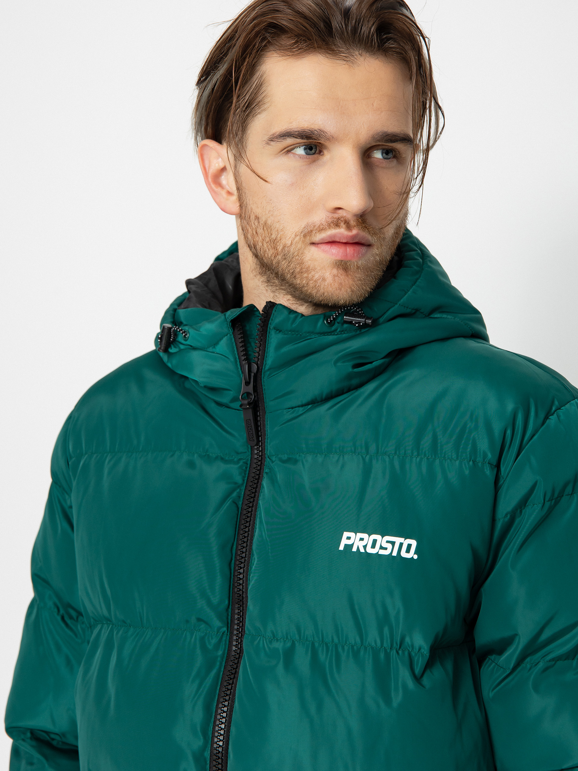 Kurtka Prosto Winter Adament (green)