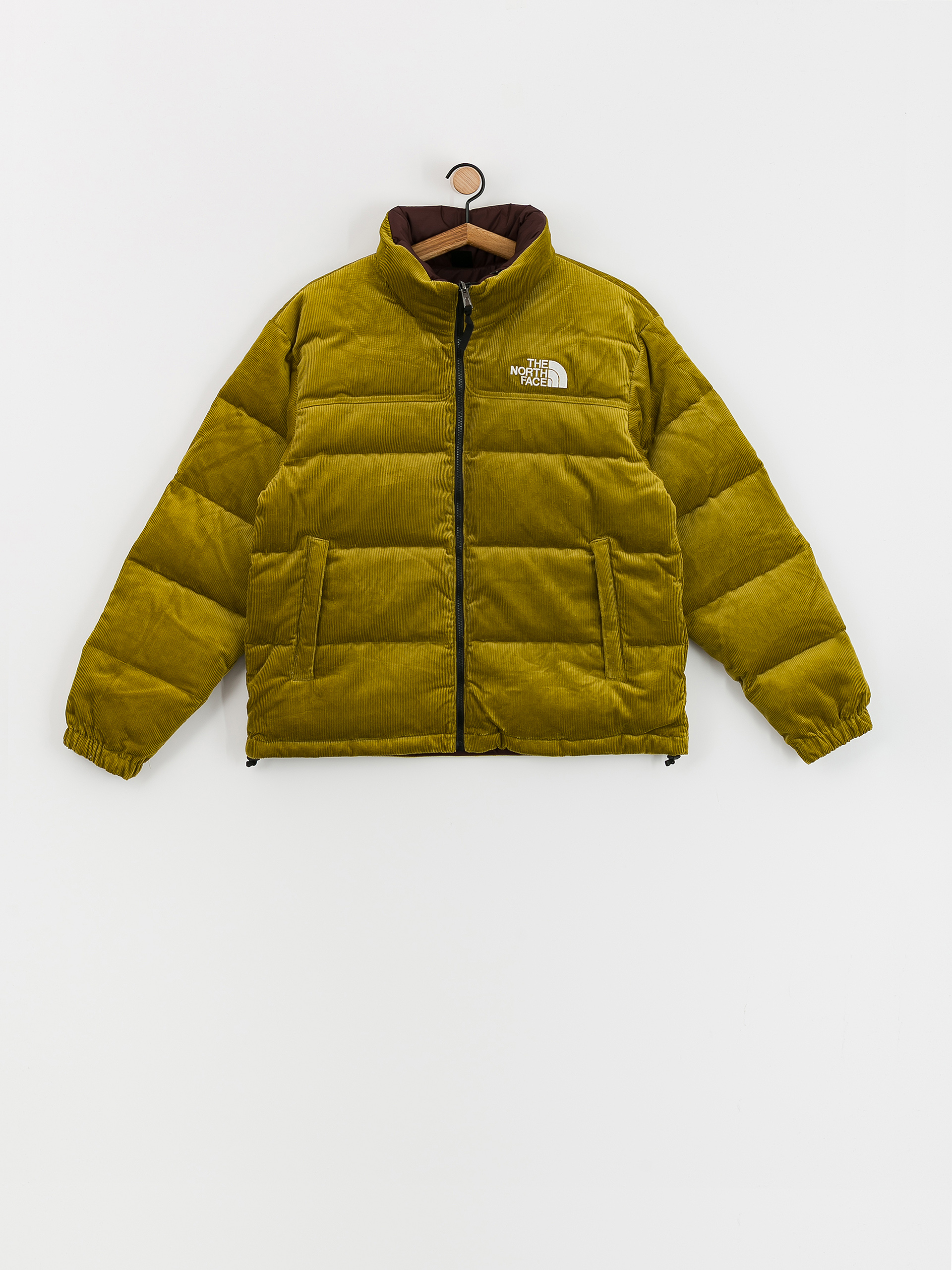 Kurtka The North Face 92 Reversible Nuptse (sulphur moss/coal brown)