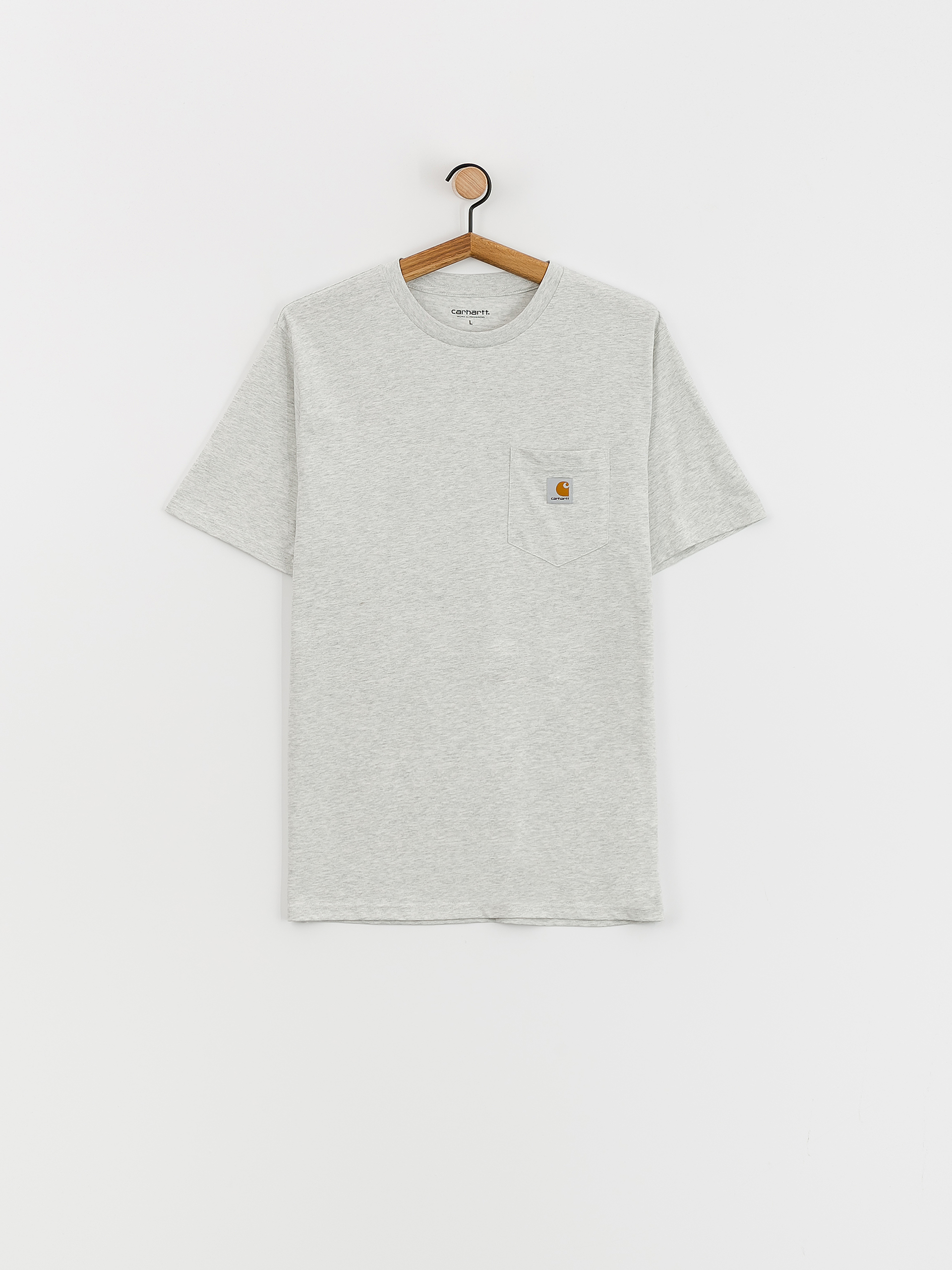 T-shirt Carhartt WIP Pocket (ash heather)