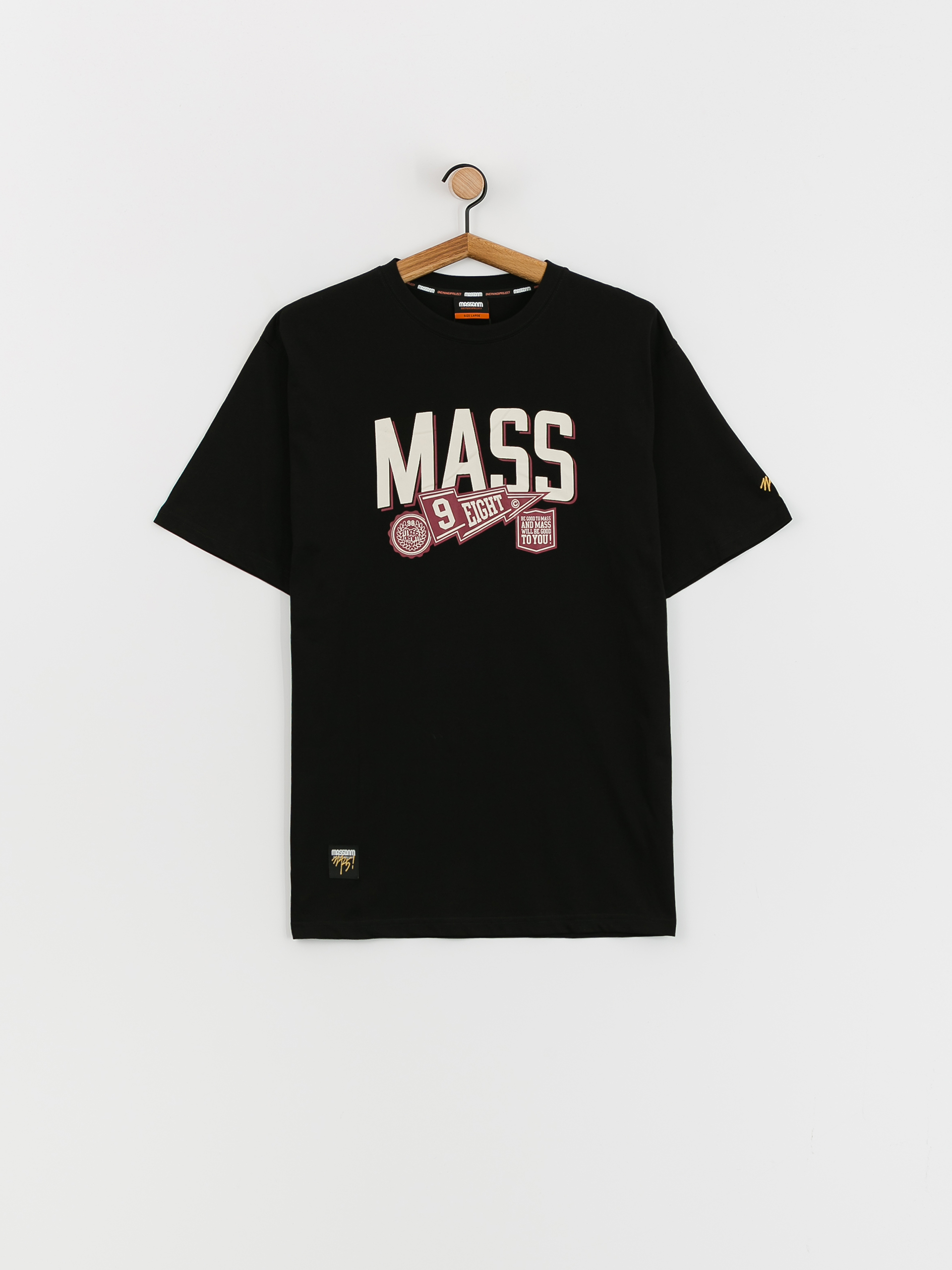 T-shirt MassDnm Graduate (black)
