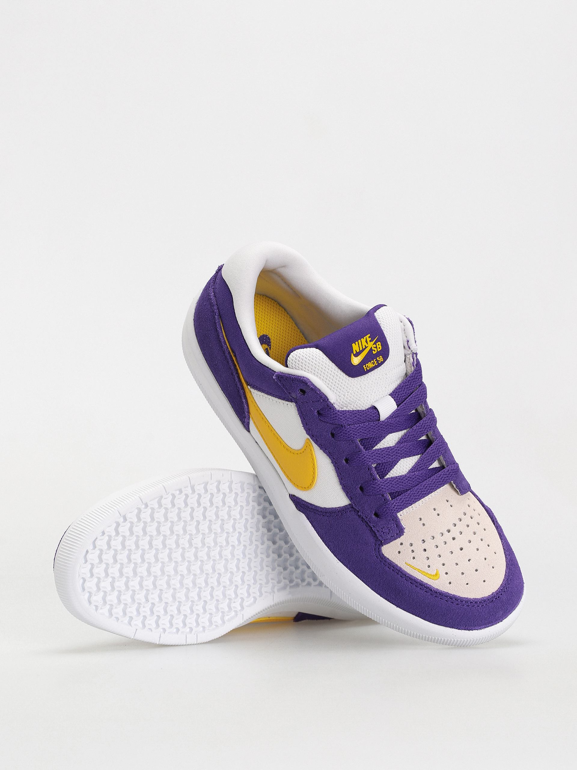 Buty Nike SB Force 58 court purple amarillo white white