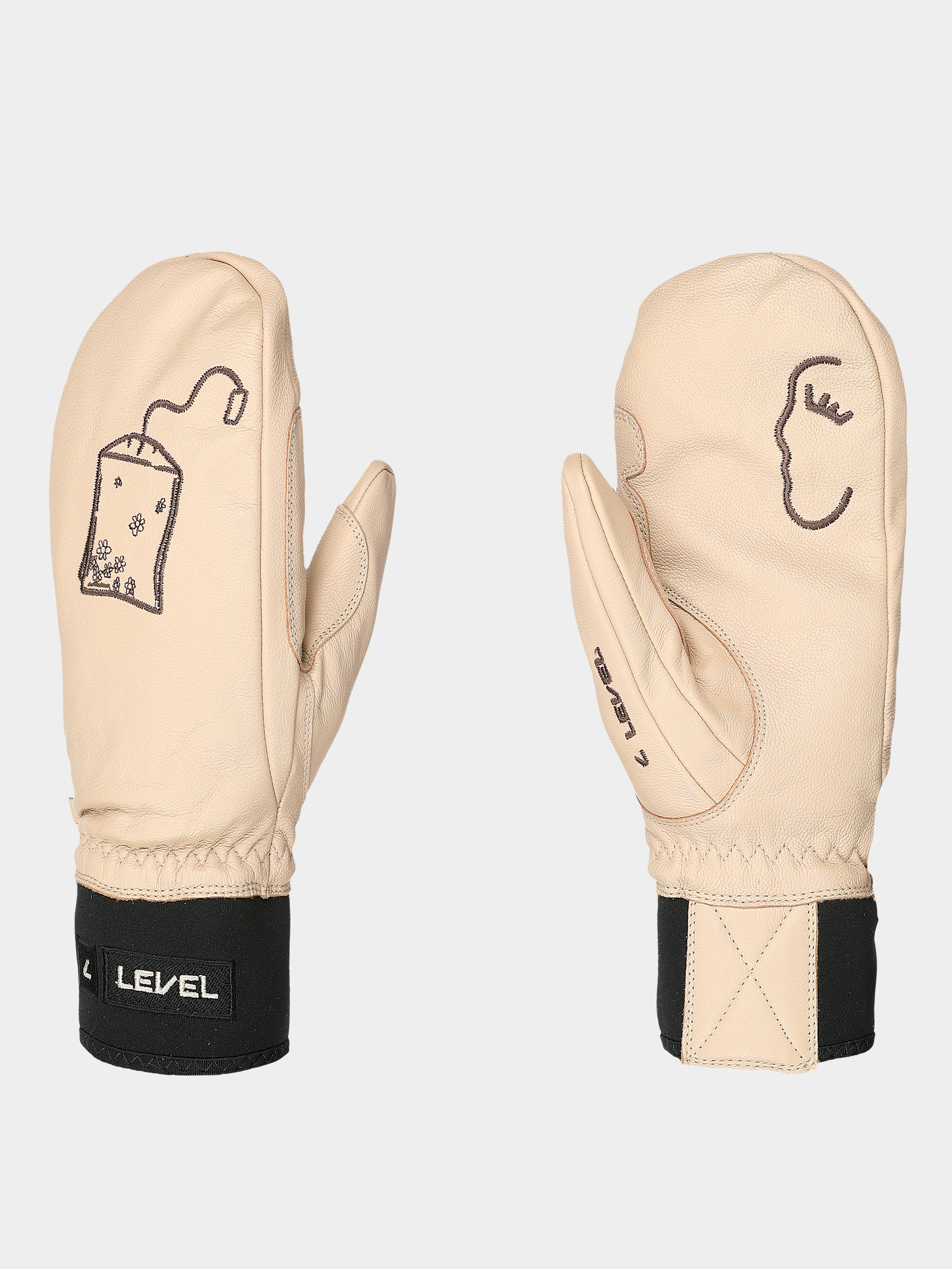 Rękawice Level Joy Mitt Wmn (beige)