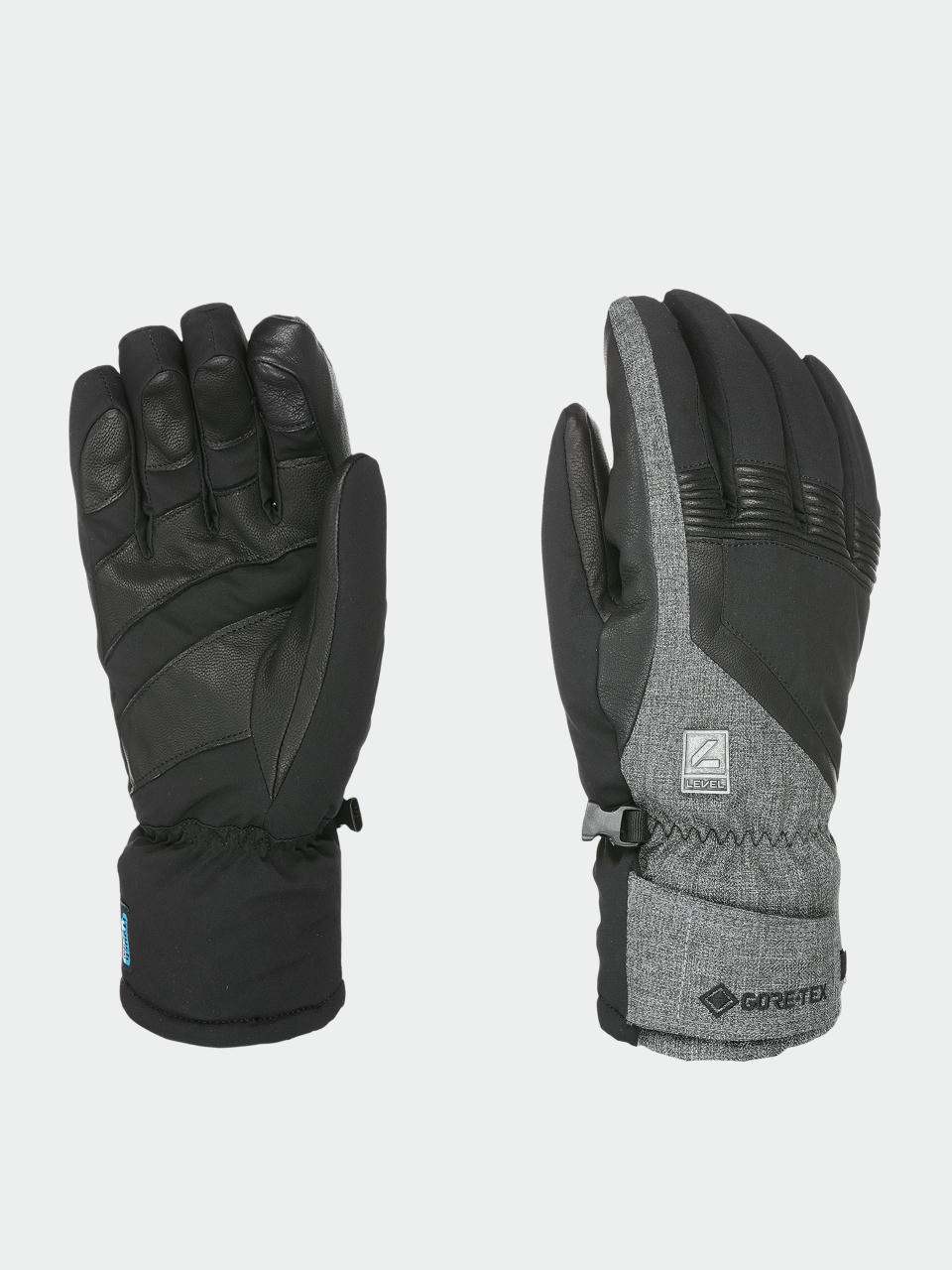 Rękawice Level I Super Radiator Gore Tex (black grey)