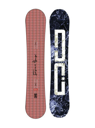 Deska snowboardowa DC Aw Ply (red fragile)