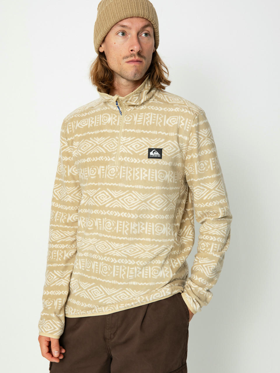 Męski Polar Quiksilver Aker (aker pale khaki)