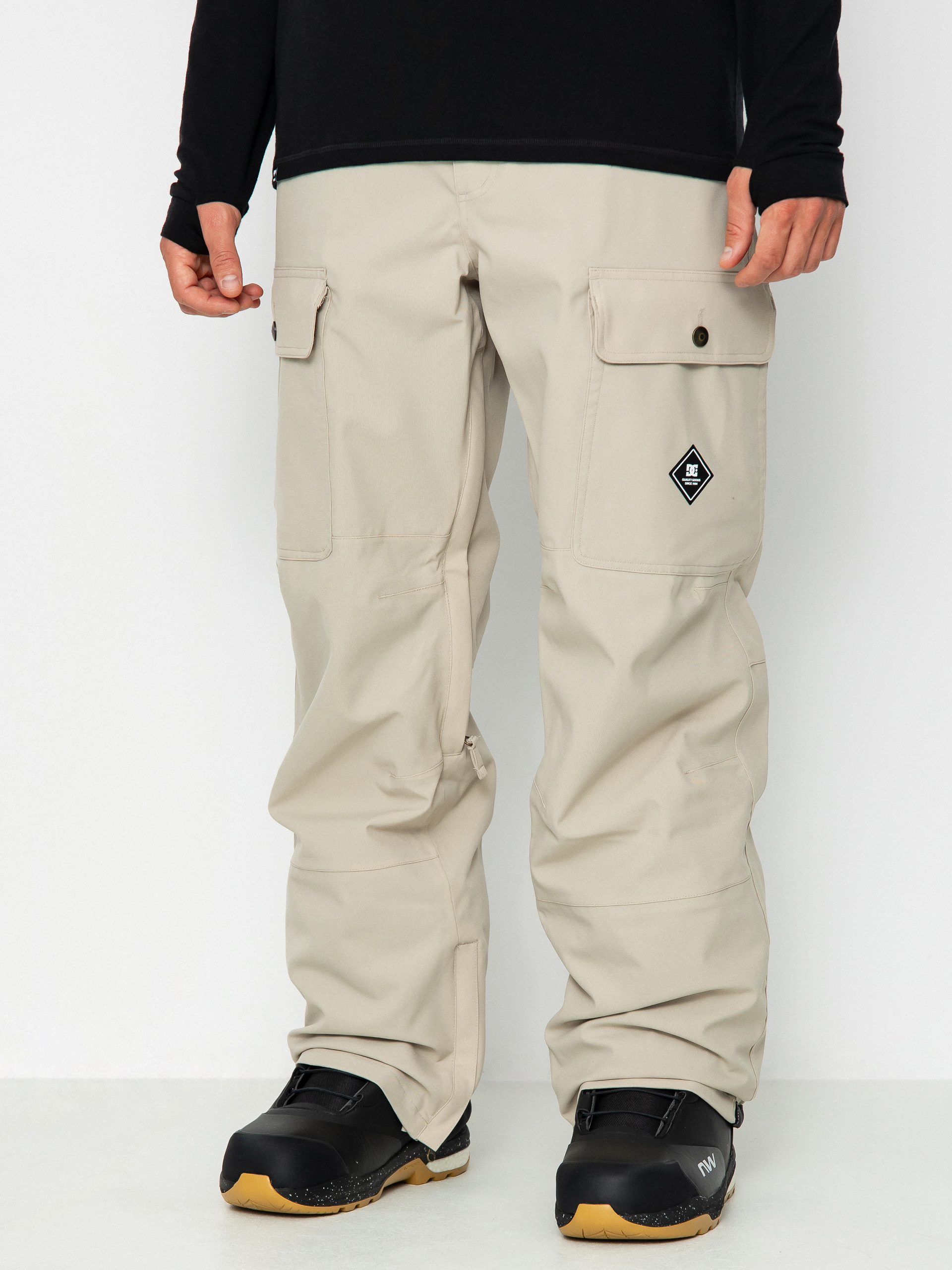 Męskie Spodnie snowboardowe DC Code (plaza taupe)