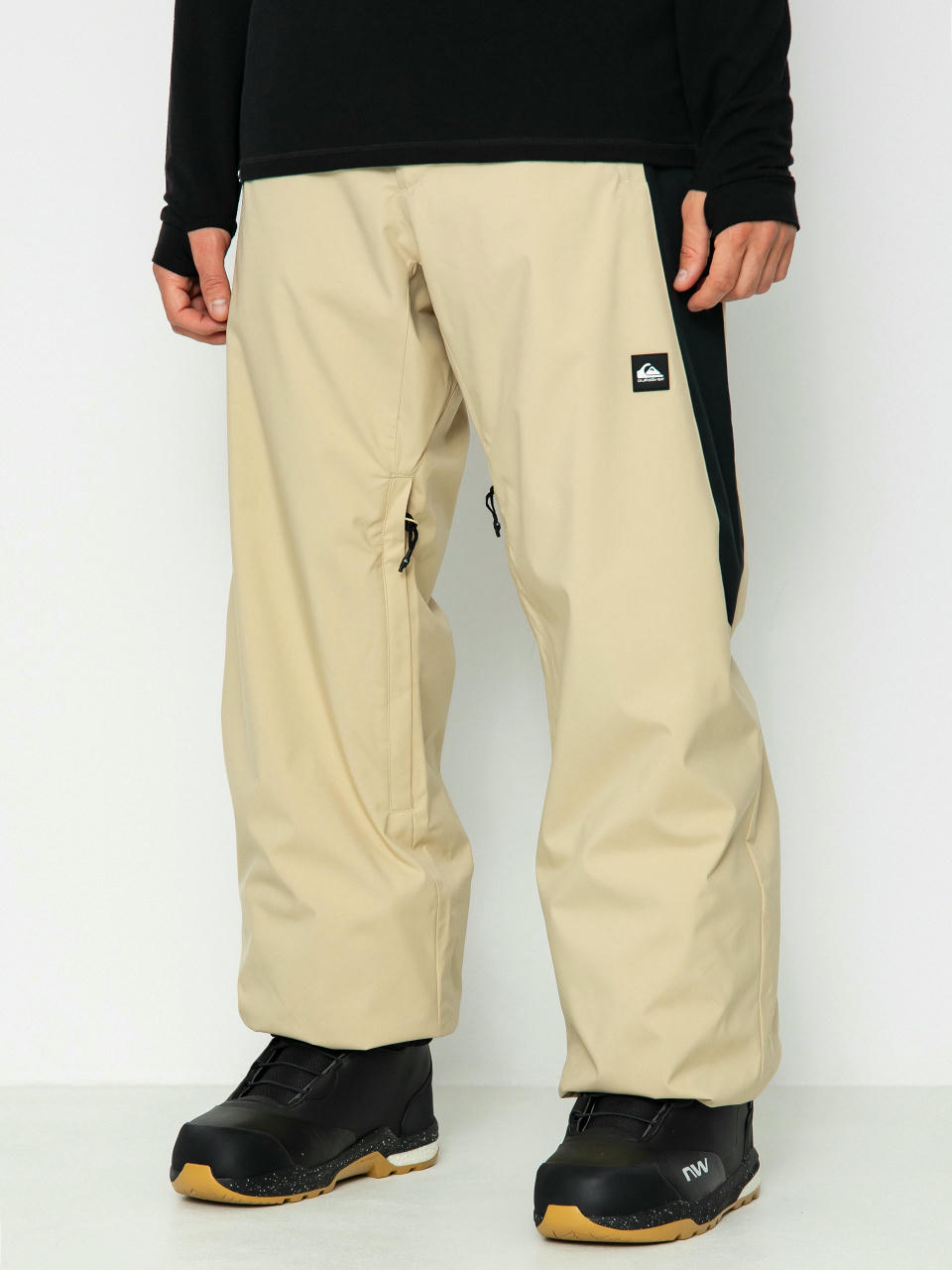 Spodnie snowboardowe Quiksilver Snow Down (pale khaki)