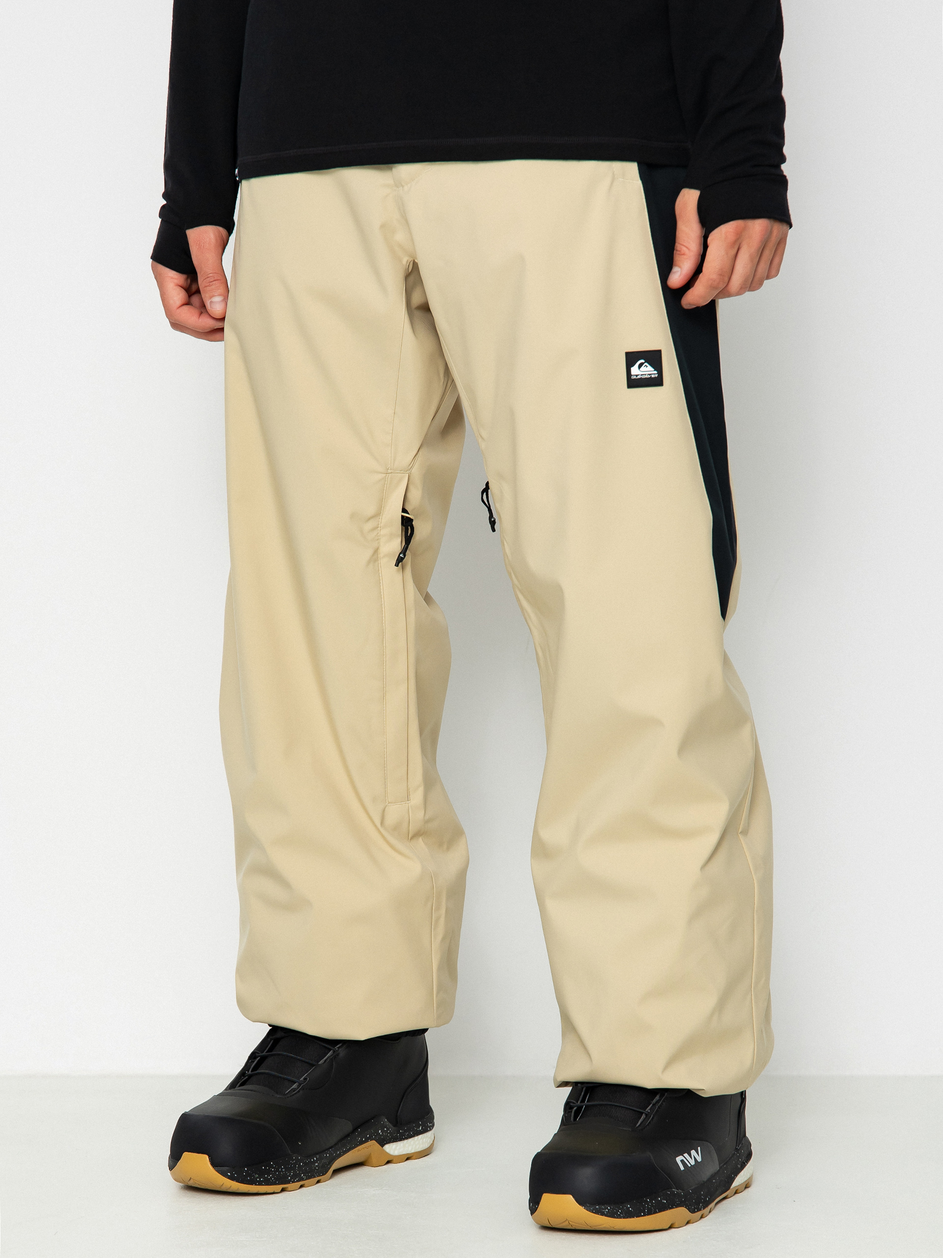 Męskie Spodnie snowboardowe Quiksilver Snow Down (pale khaki)