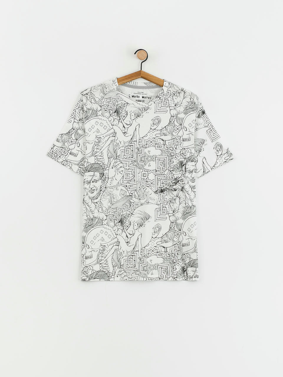 T-shirt Volcom Fa Ed Merlin Murray Lse 3 (prt print)