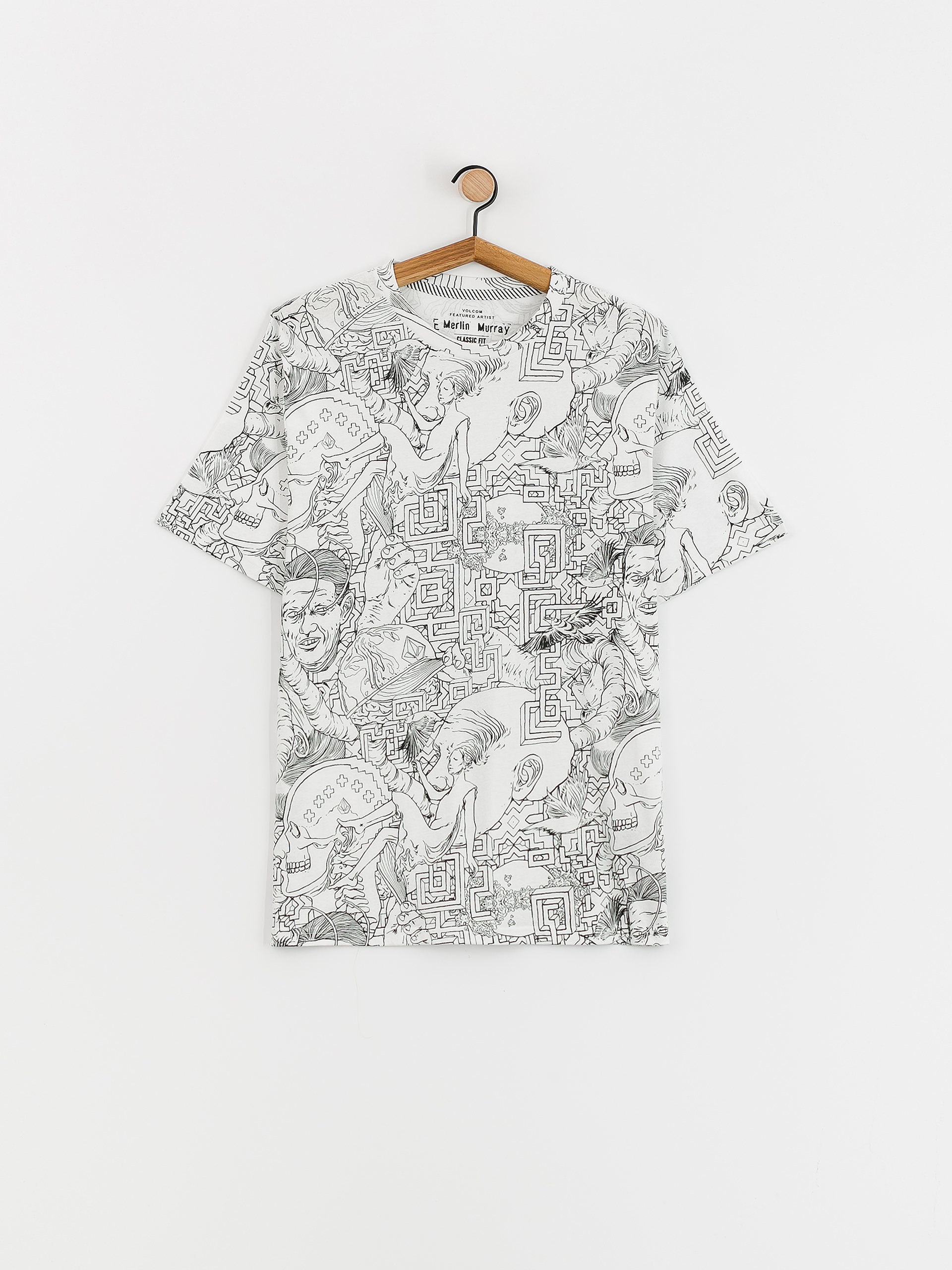 T-shirt Volcom Fa Ed Merlin Murray Lse 3 (prt print)