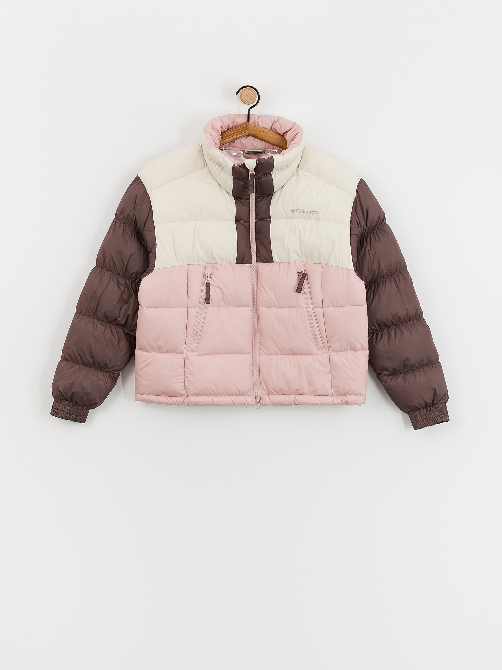 Kurtka Columbia Pike Lake II Cropped Wmn (dusty pink/chalk/basalt)
