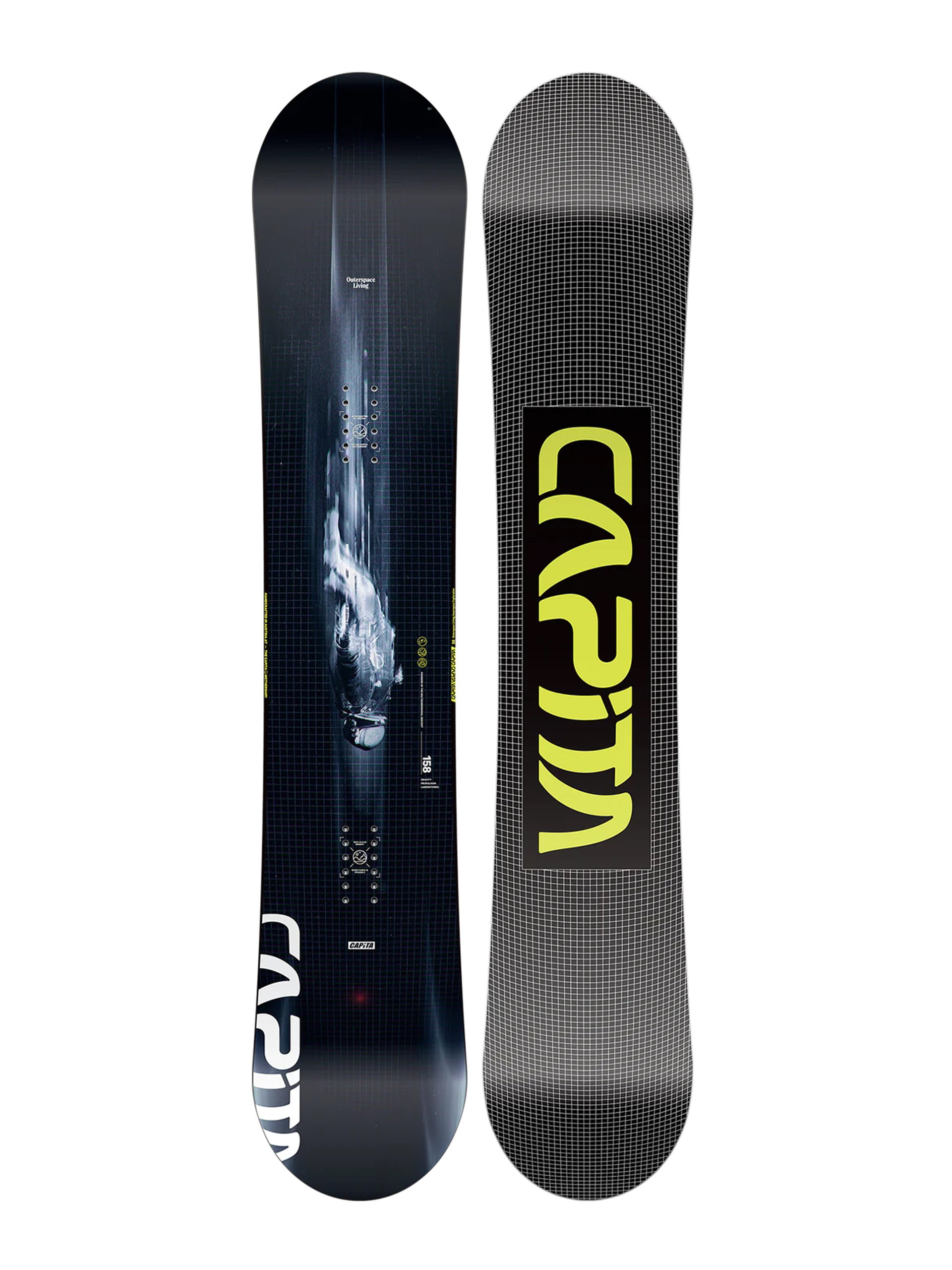 Męska Deska snowboardowa Capita Outerspace Living (yellow)