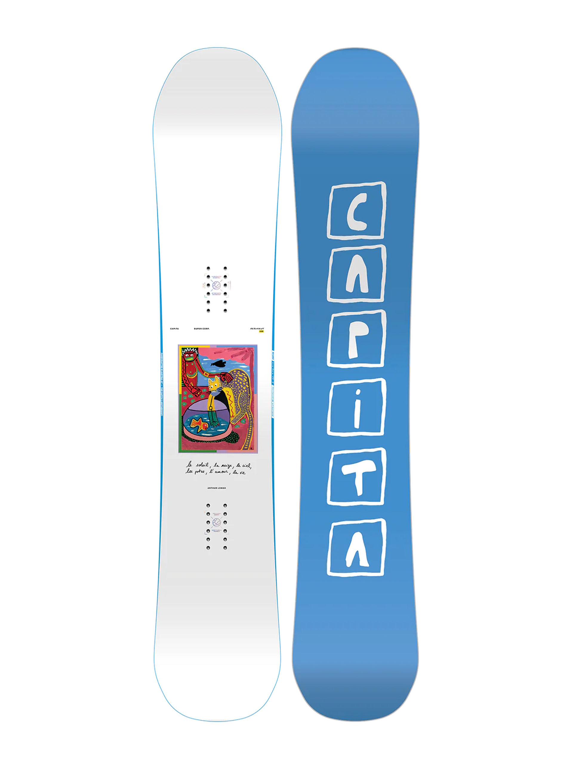 Męska Deska snowboardowa Capita Aeronaut By Arthur Longo