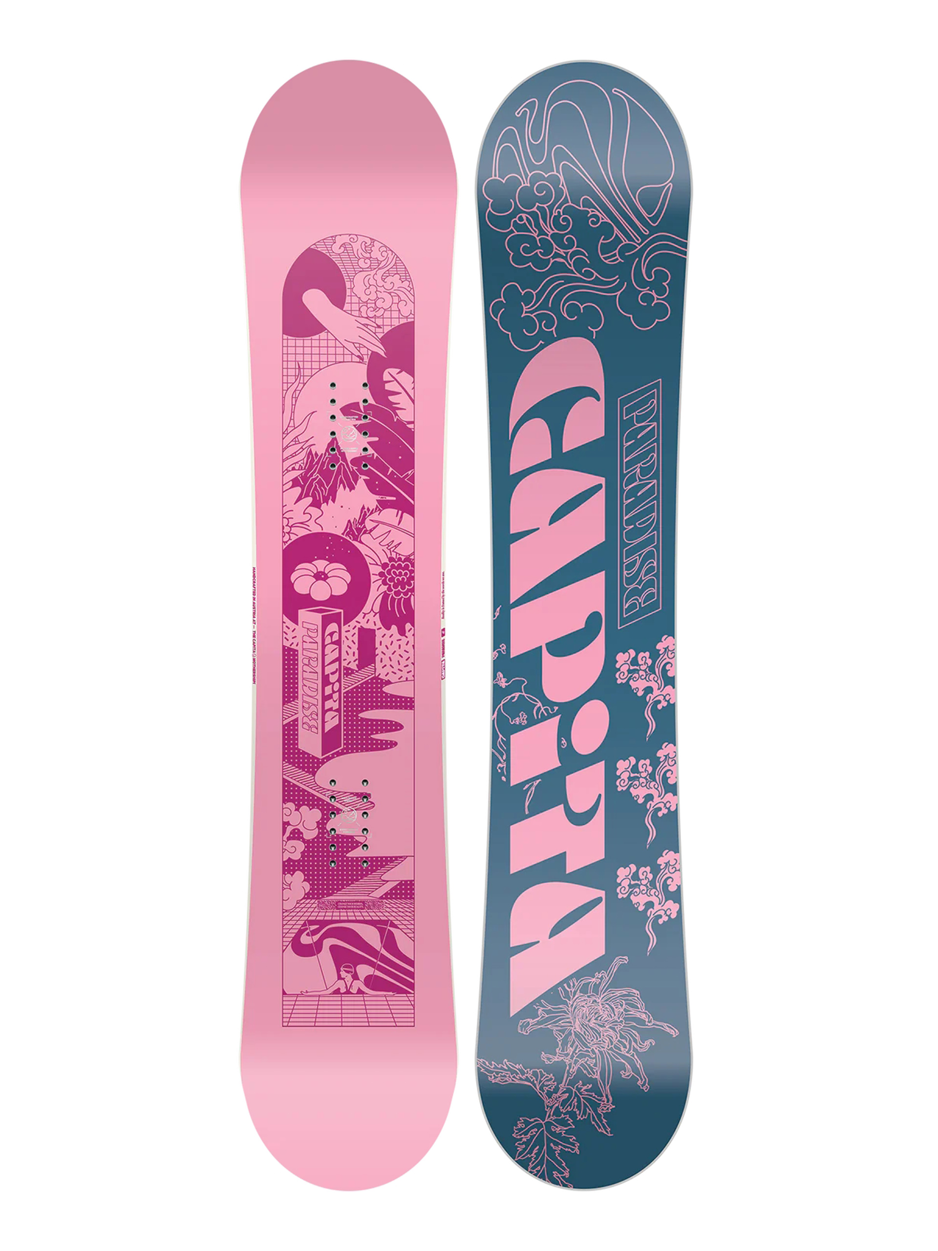 Damska Deska snowboardowa Capita Paradise (pink)