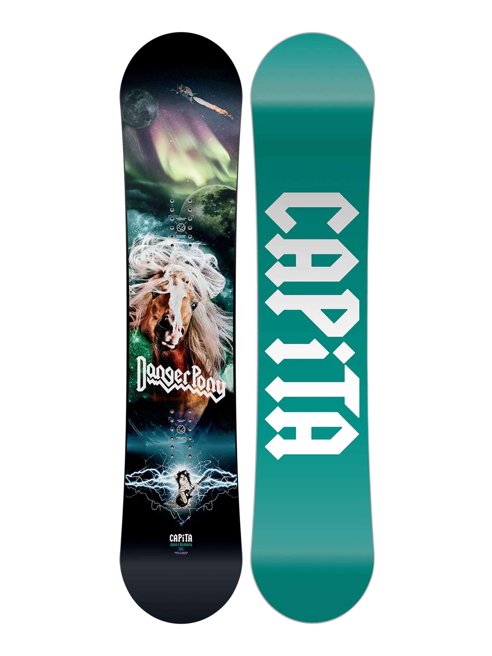 Deska snowboardowa Capita Jess Kimura Mini JR (colour 3/teal/white)