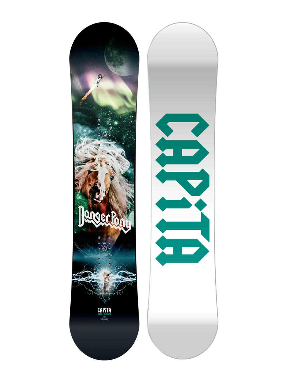 Deska snowboardowa Capita Jess Kimura Mini JR (colour 2/white/teal)