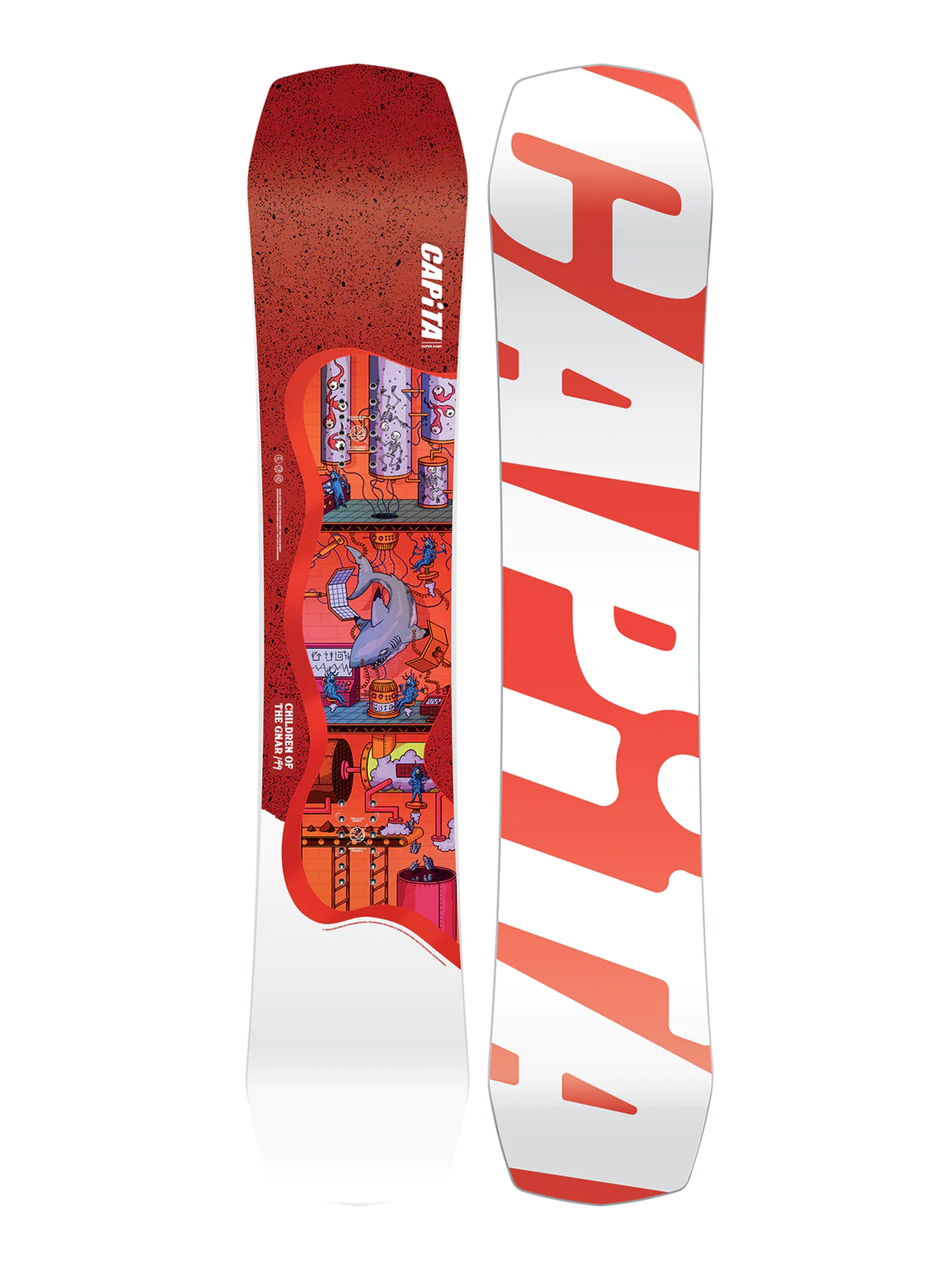 Deska snowboardowa Capita Children Of The Gnar JR (red/white)